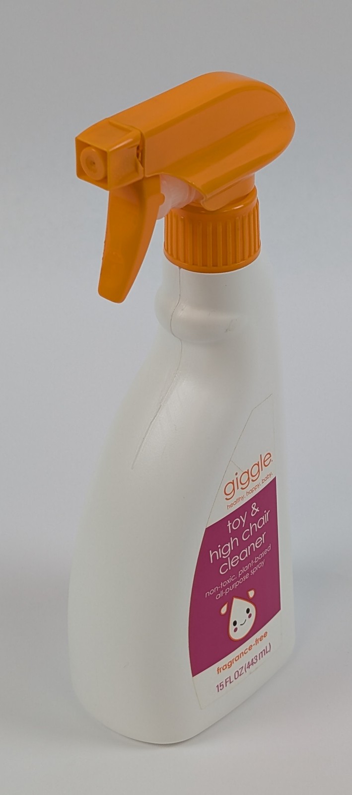 Giggle Toy & High Chair Cleaner Spray Bottle 15 oz Set of 3
