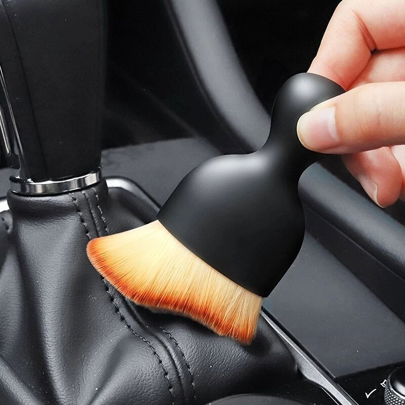 Vehicle Air Conditioner Cleaner Brush Outlet Cleaning Brush Tool Car Accessories