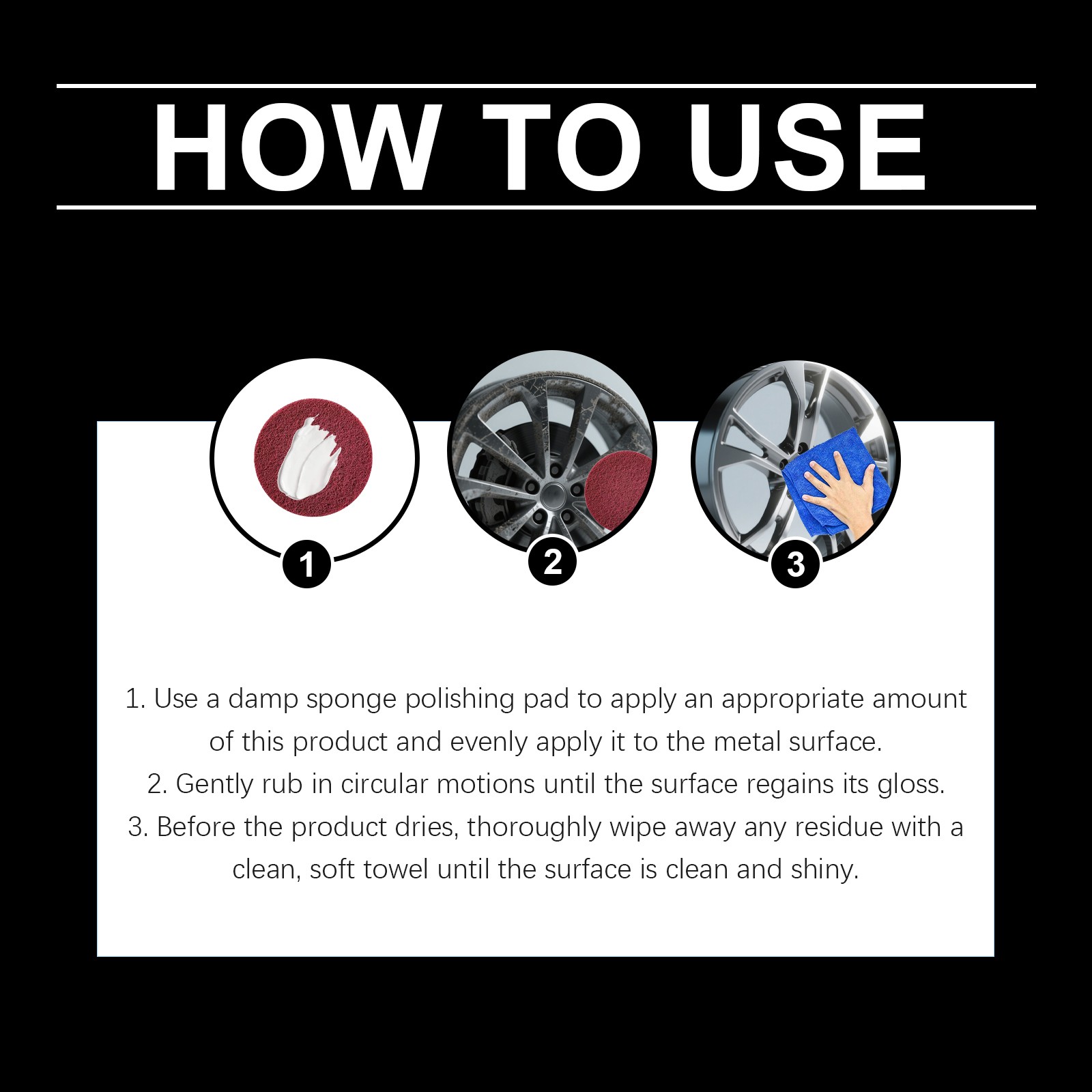 Automotive Polishing Paste – Metal Regular Surface Care Removes Dirt Way 🧹
