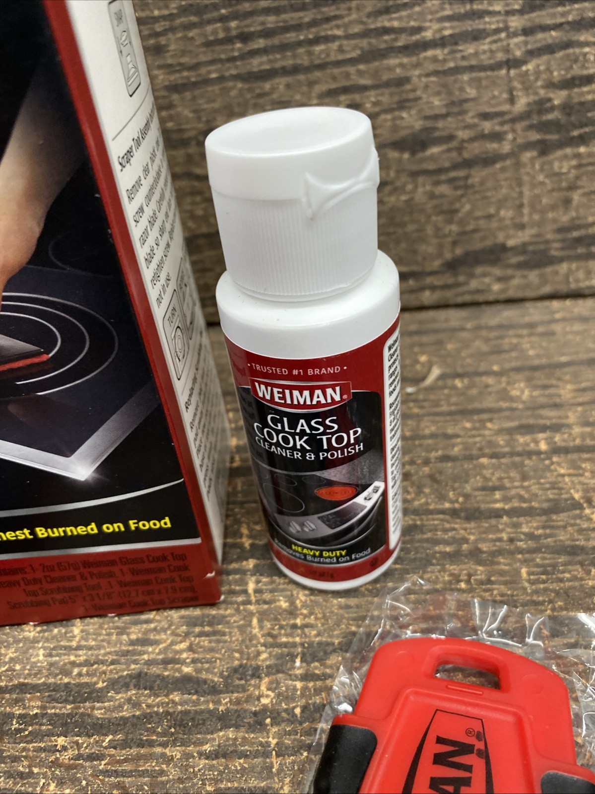 Weiman Complete Cook Top Cleaning Kit New Open Box