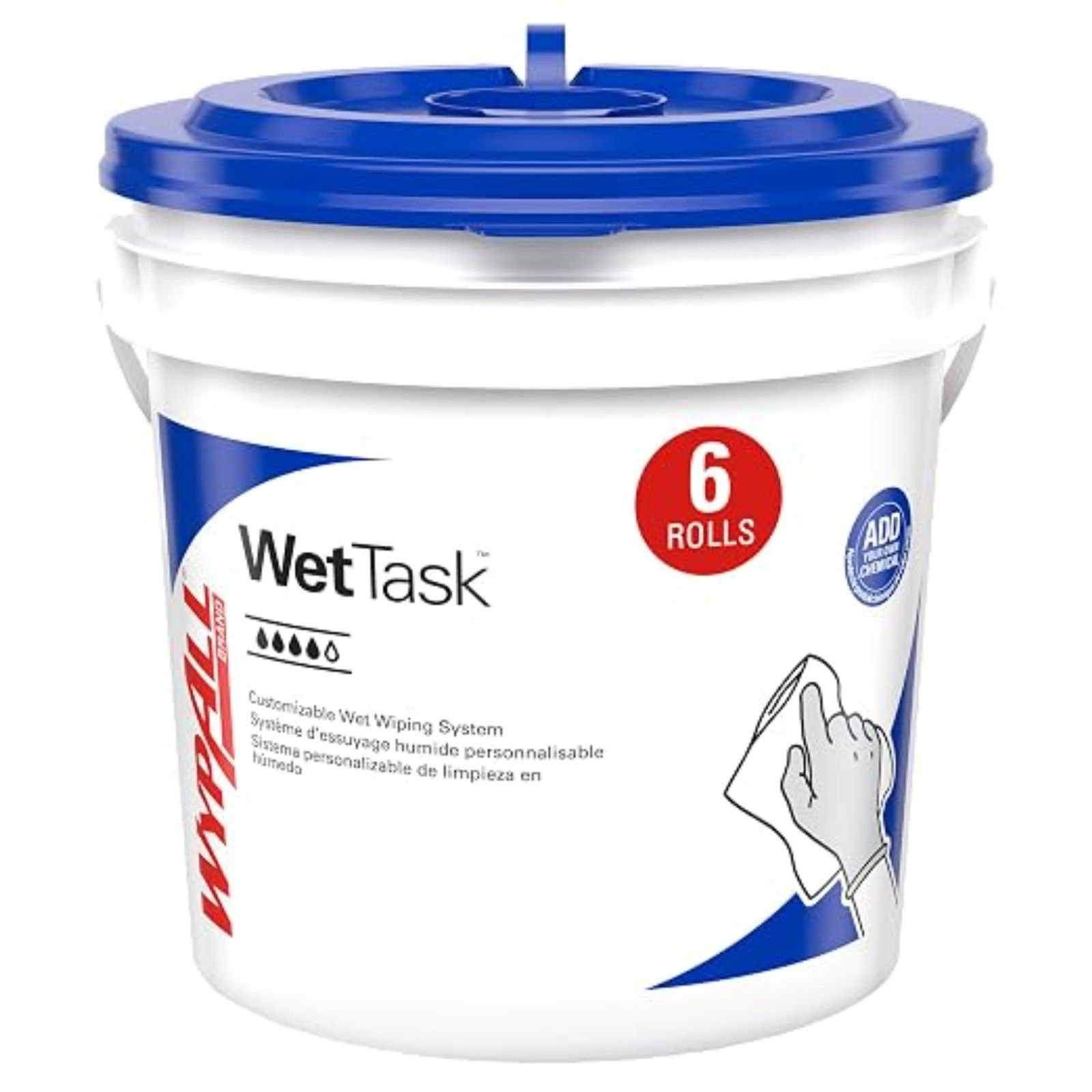 WypAll power clean west task wipes 570 sheets total