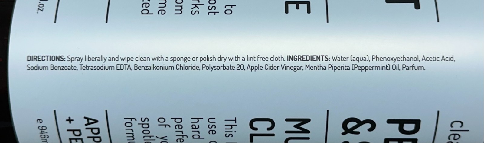 (2-Pk) CLEAN + SIMPLE ~ PEPPERMINT SUGAR Kitchen Refresh Cleaner Odor Deodorizer
