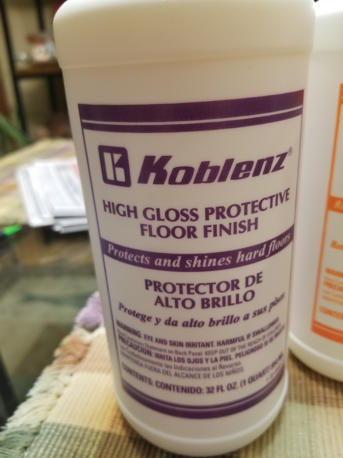 (4) 32oz Bottles Koblenz Professional Floor Care Products Kit B Ships FREE!!