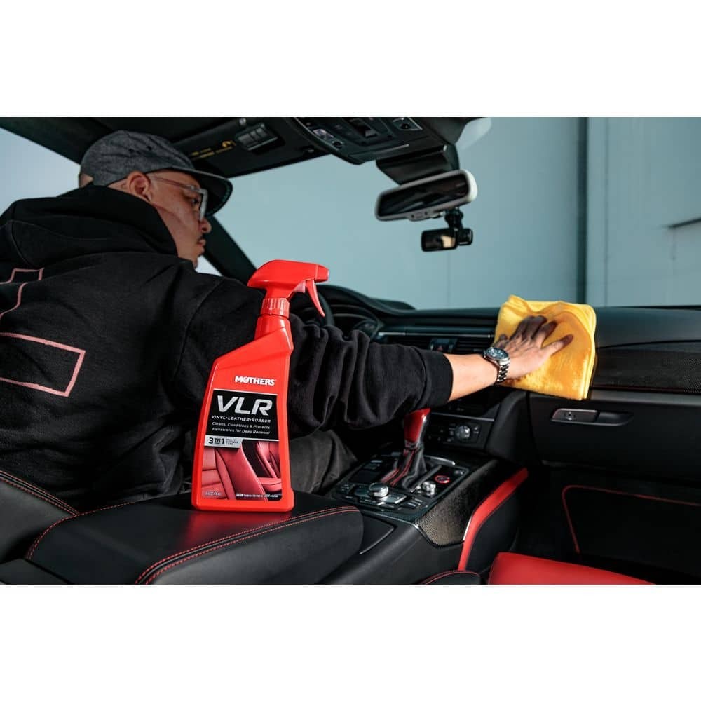Vinyl Leather Rubber Cleaner & Protectant Interior Care pH Balanced Spray 24oz
