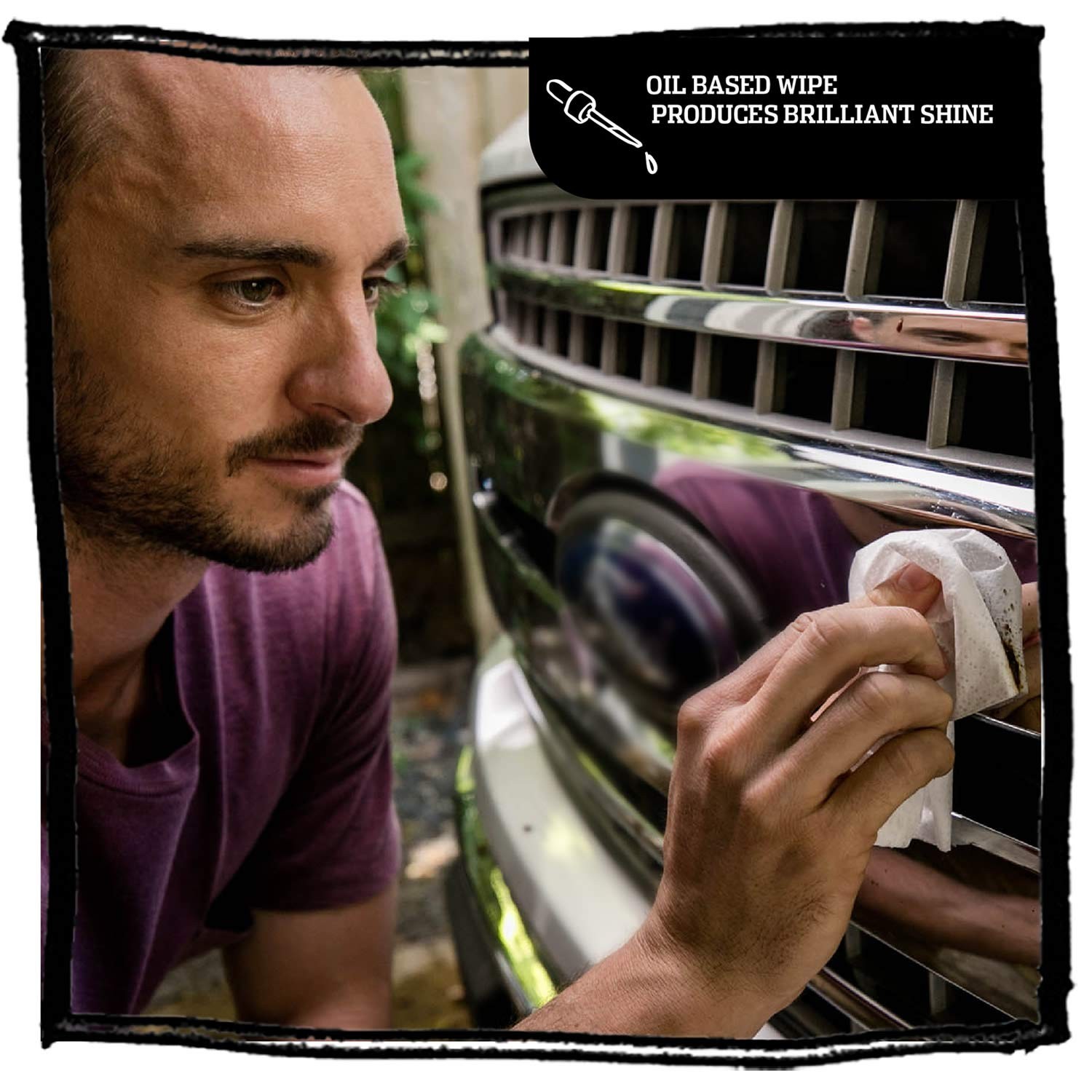 Tub O’ Towels Heavy Duty Chrome Wipes – Clean, Shine & Protect Chrome, Alumin…