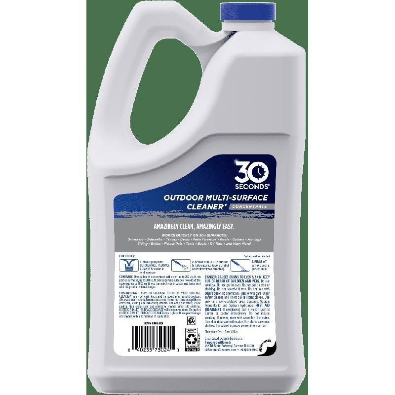 Powerful Outdoor Multi-Surface Cleaner Algae Mold Stain Remover Plant Safe 10lb