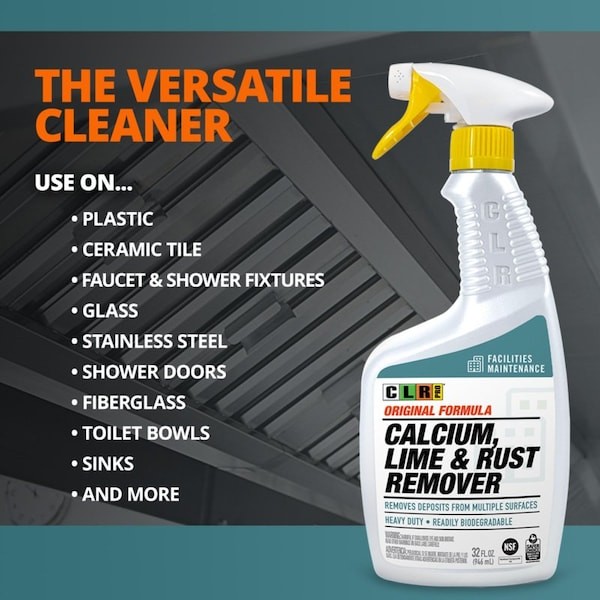 Clr Pro G-Fm-Clr32-6Pro Calcium, Lime And Rust Remover, Spray