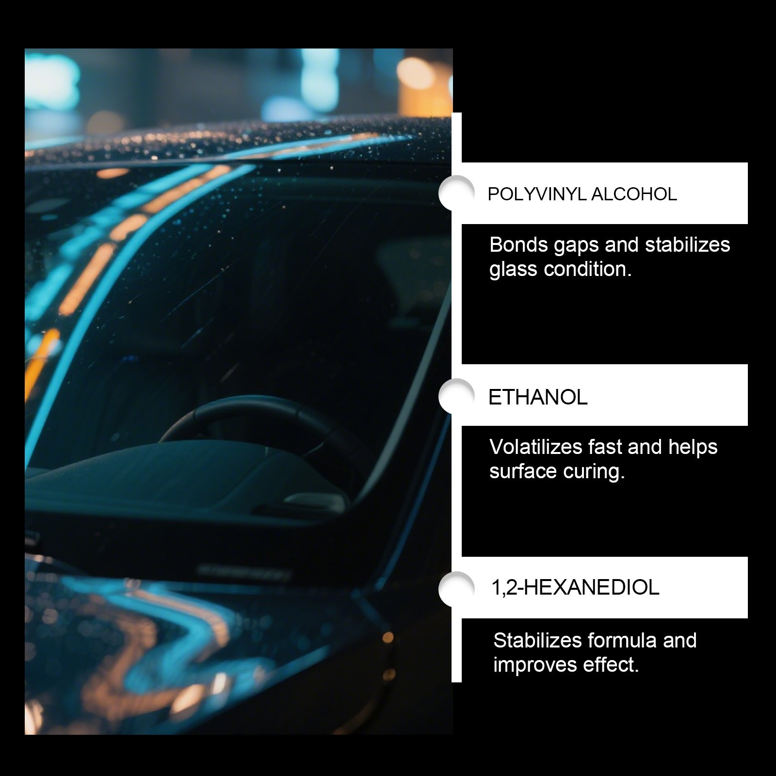 Automotive Glass Repair Kit Fluid Fix Car Windshield Resin Chip Crack Tool