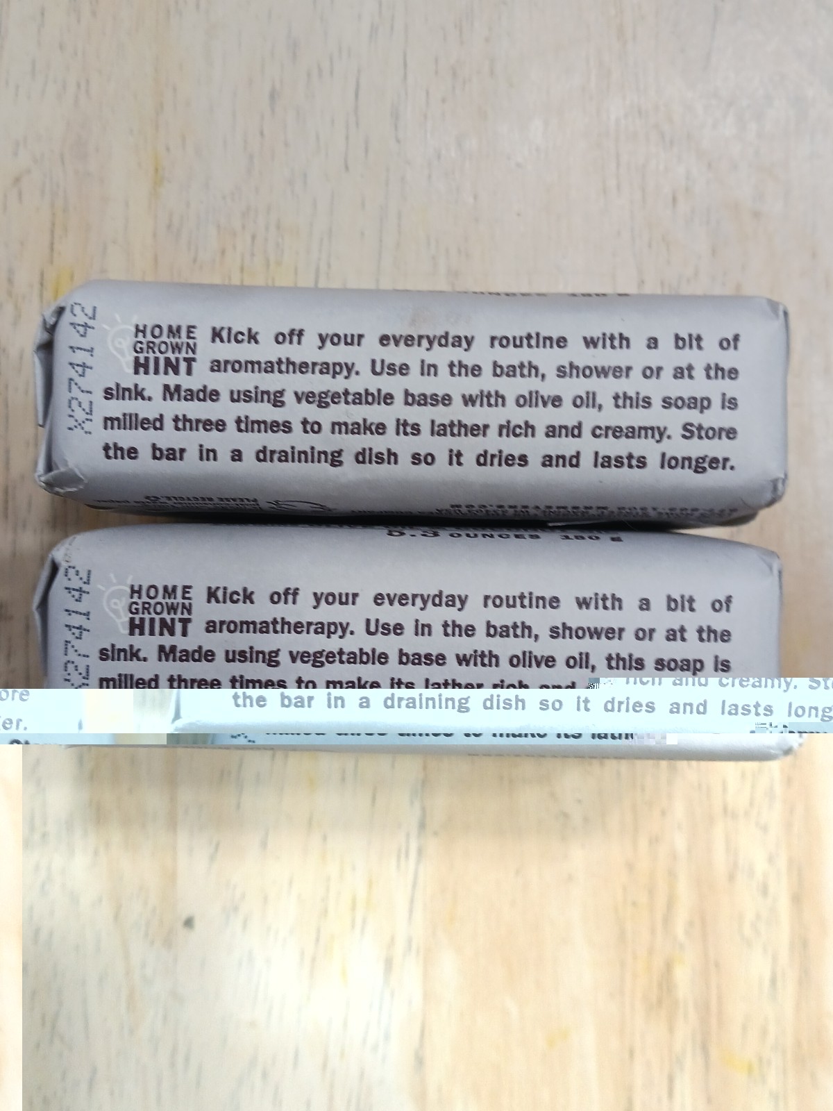 Mrs. Meyer’s Clean Day Lavendar Scent Olive Oil Coconut Oil Soap 5.3 Oz Lot Of 2