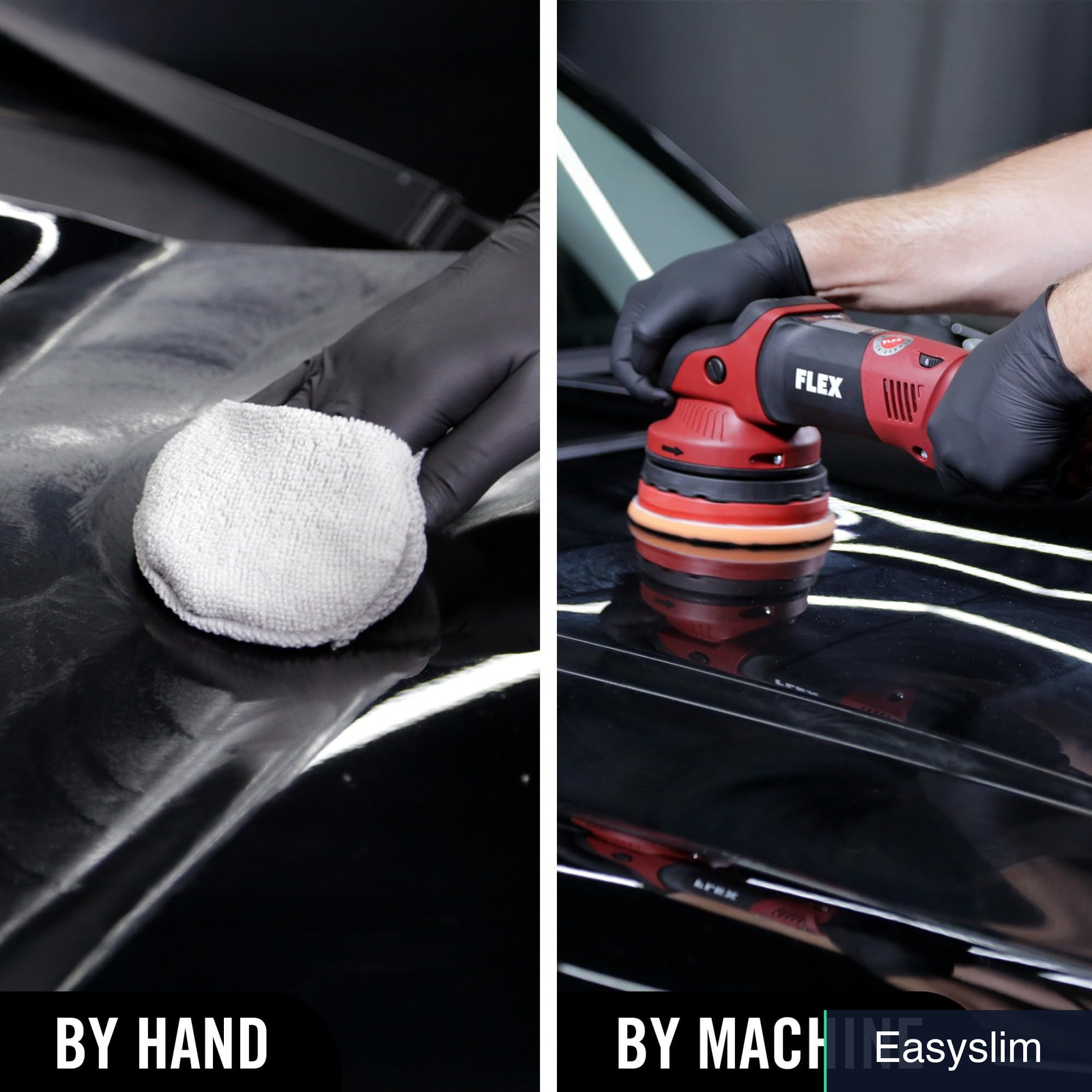 Black Car Wax Polish 14 oz Carnauba Ceramic Coating UV Protection