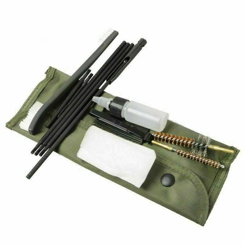Rifle Gun Cleaning Kit Set for 5.56mm .223 .22 Caliber Nylon Brush Cleaner