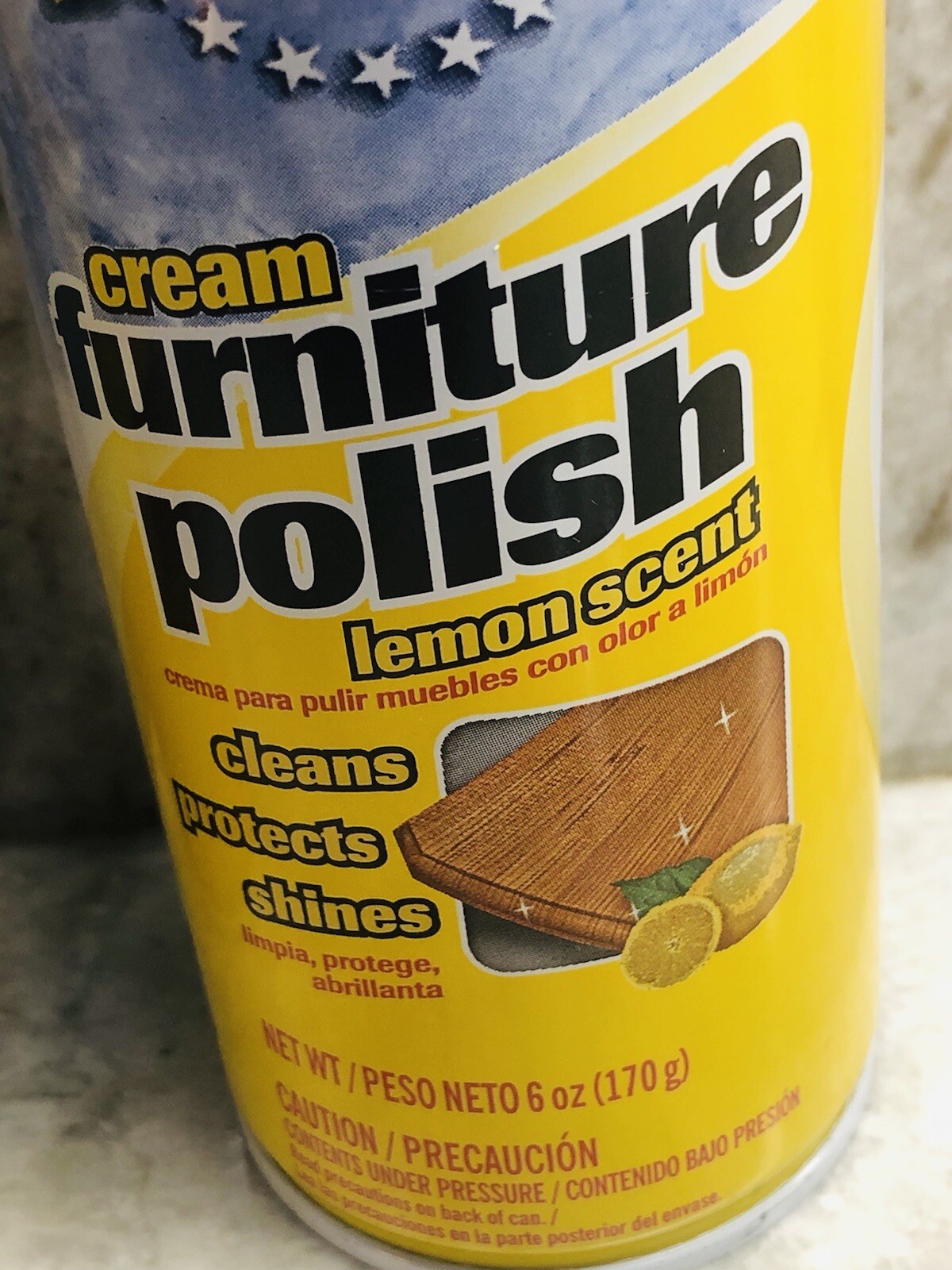 6oz Chase Home Value Cream Furniture Polish Lemon Scent-New-SHIPS N 24 HRS RARE