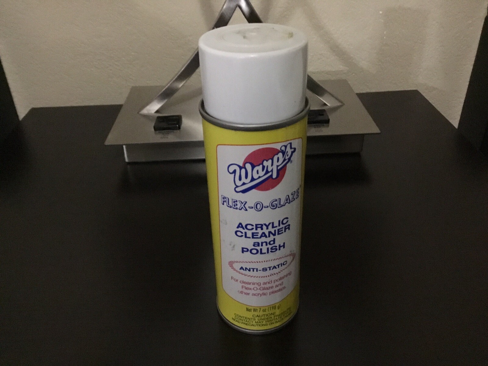 Warps warp’s flex-o-glaze acrylic cleaner and polish Anti-static (7 Ounces)