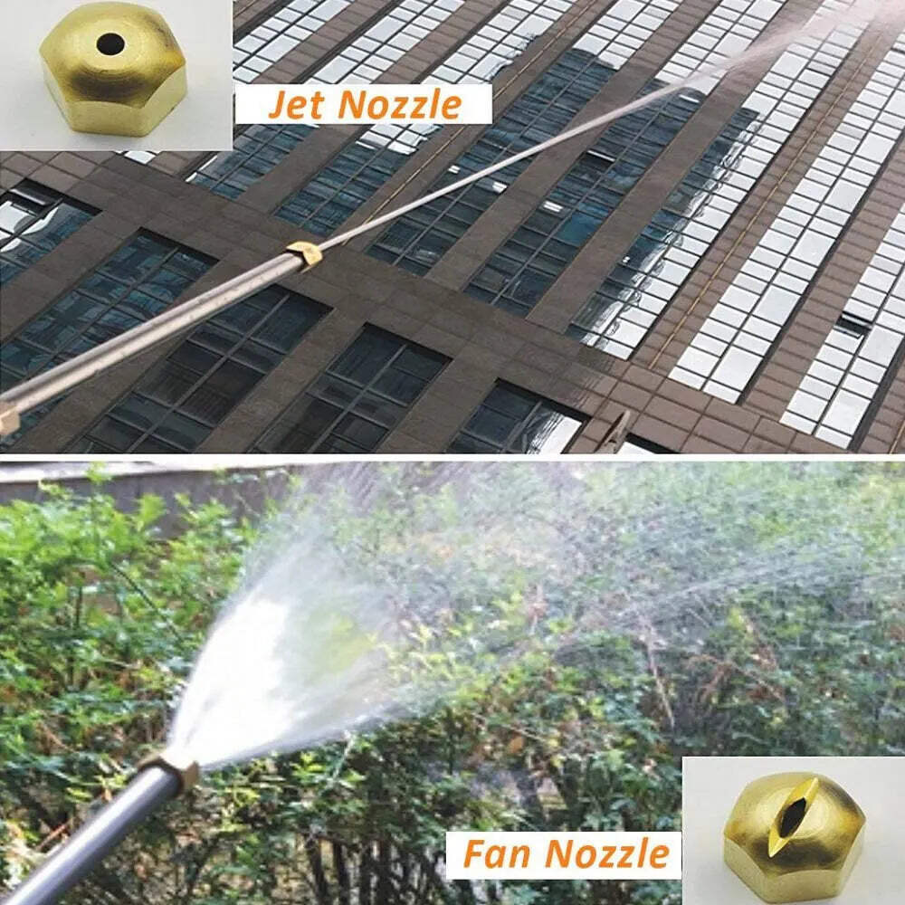 Car High Pressure Water Gun 46cm Jet Garden Washer Hose Wand Nozzle Sprayer Wate