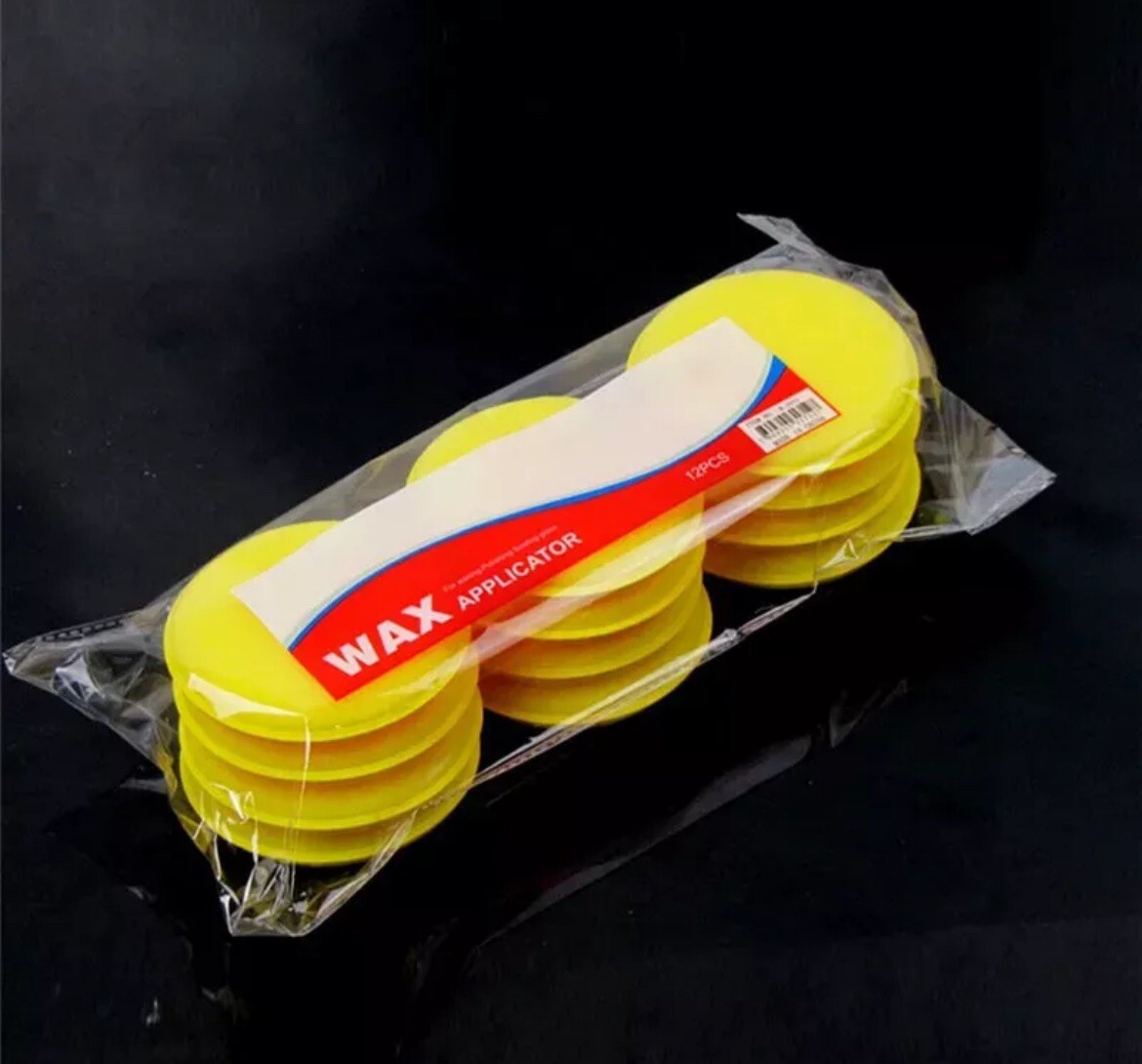 Car Foam Sponge 12Pcs Wax Applicator Cleaning Detailing Pads