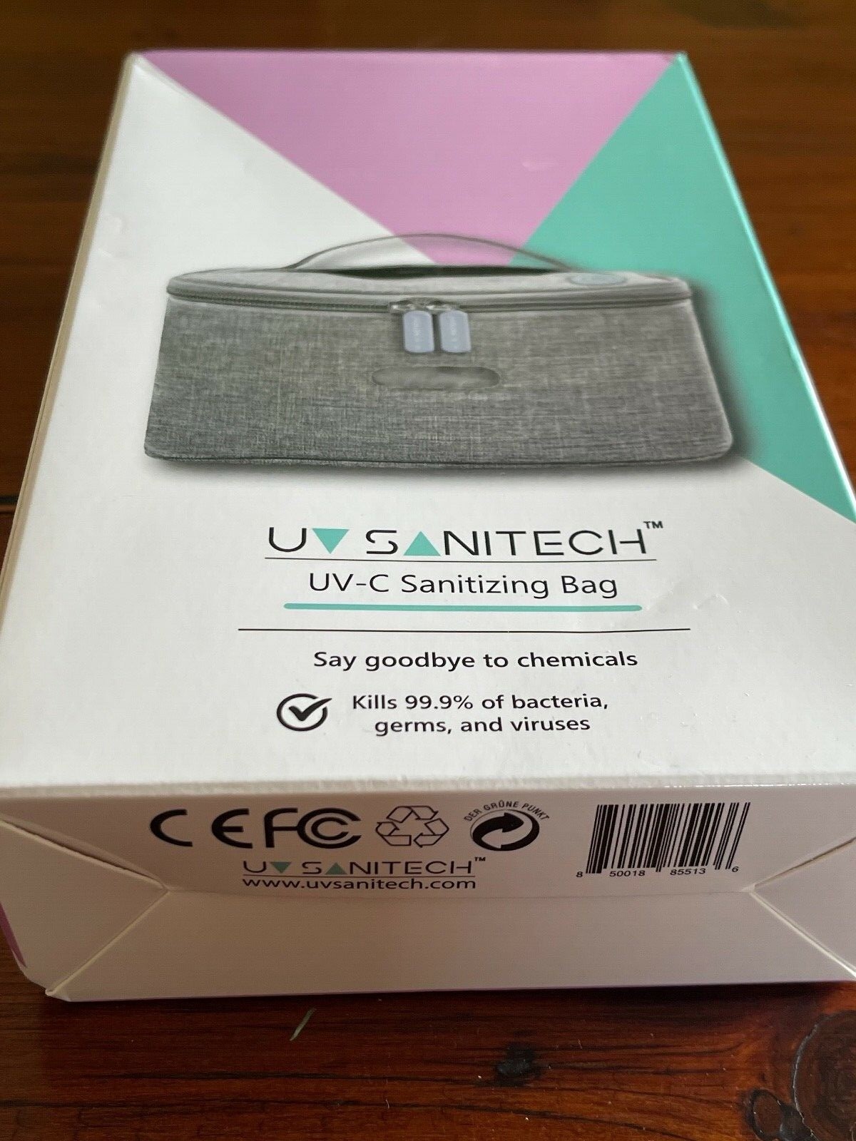 UV Sanitech UV-C Sanitizing Bag-Sanitize Your Personal Items-Phone/Keys & More