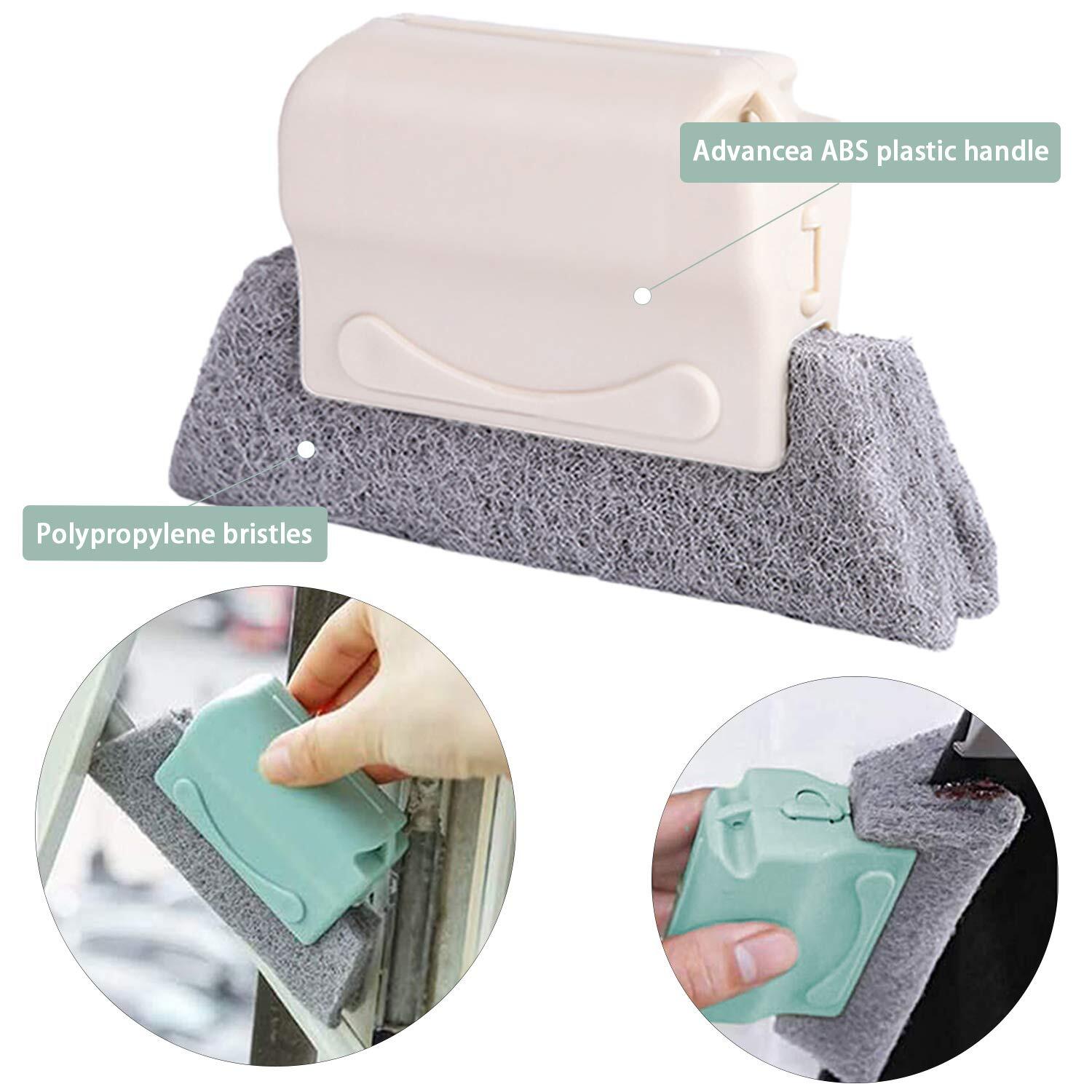 Door Window Track Cleaning Tools Groove Corner Crevice Cleaning Brushes