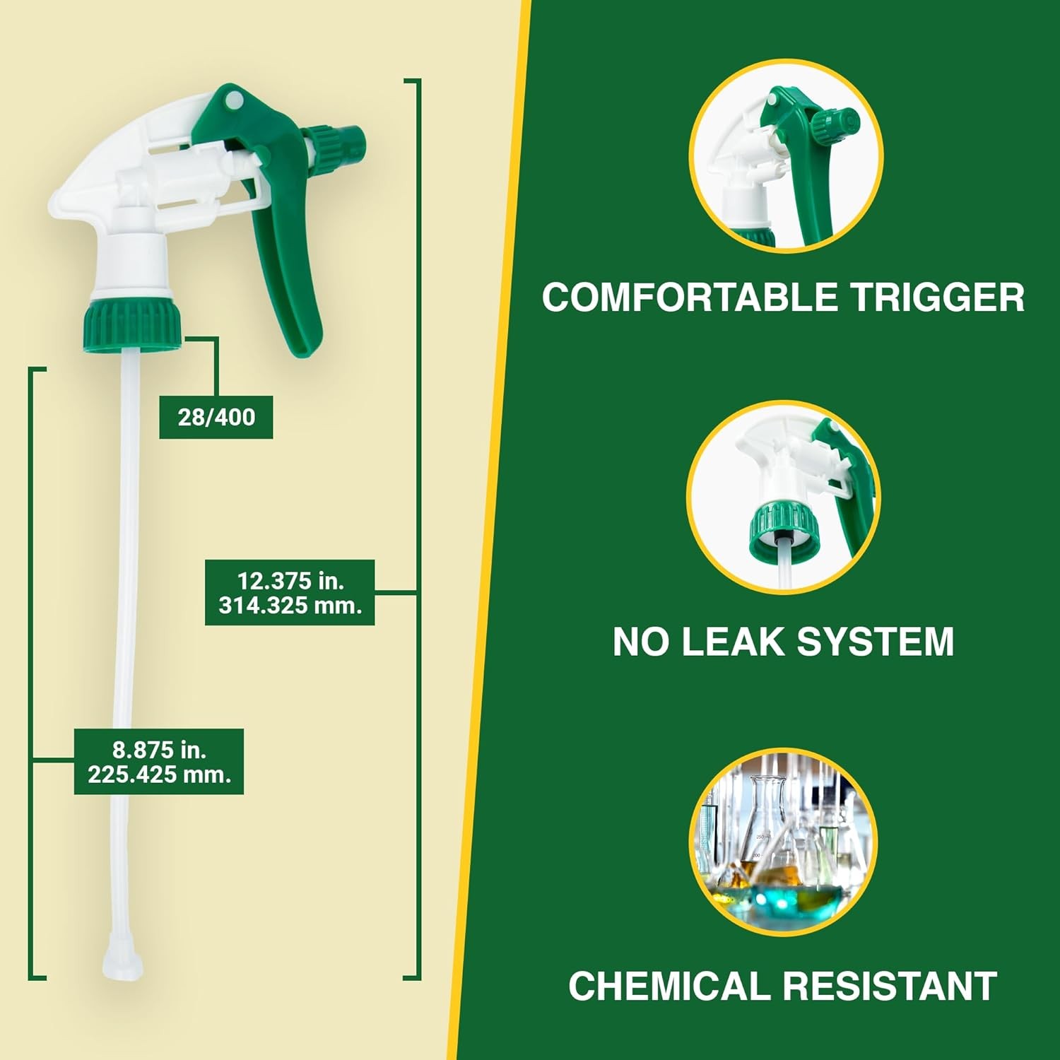 Spray Bottle Nozzle Replacement Bottle Tops Only Sprayer Nozzle Triggers Heavy