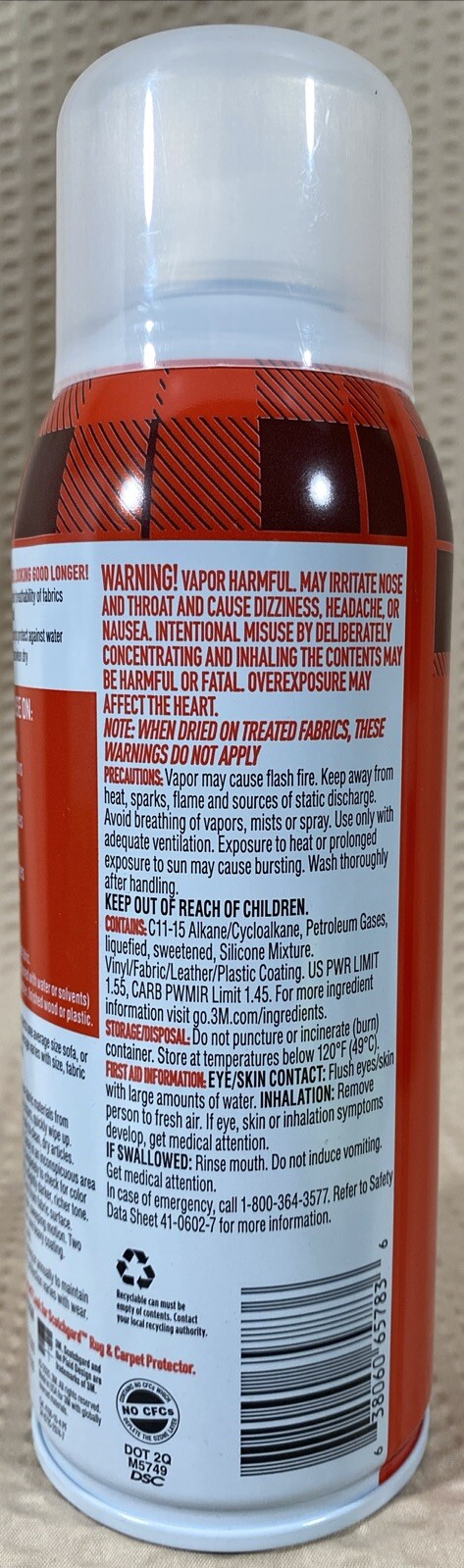 2-Pack 3M Scotchgard Heavy Duty OUTDOOR + FABRIC Water Shield 10oz Spray Bottles
