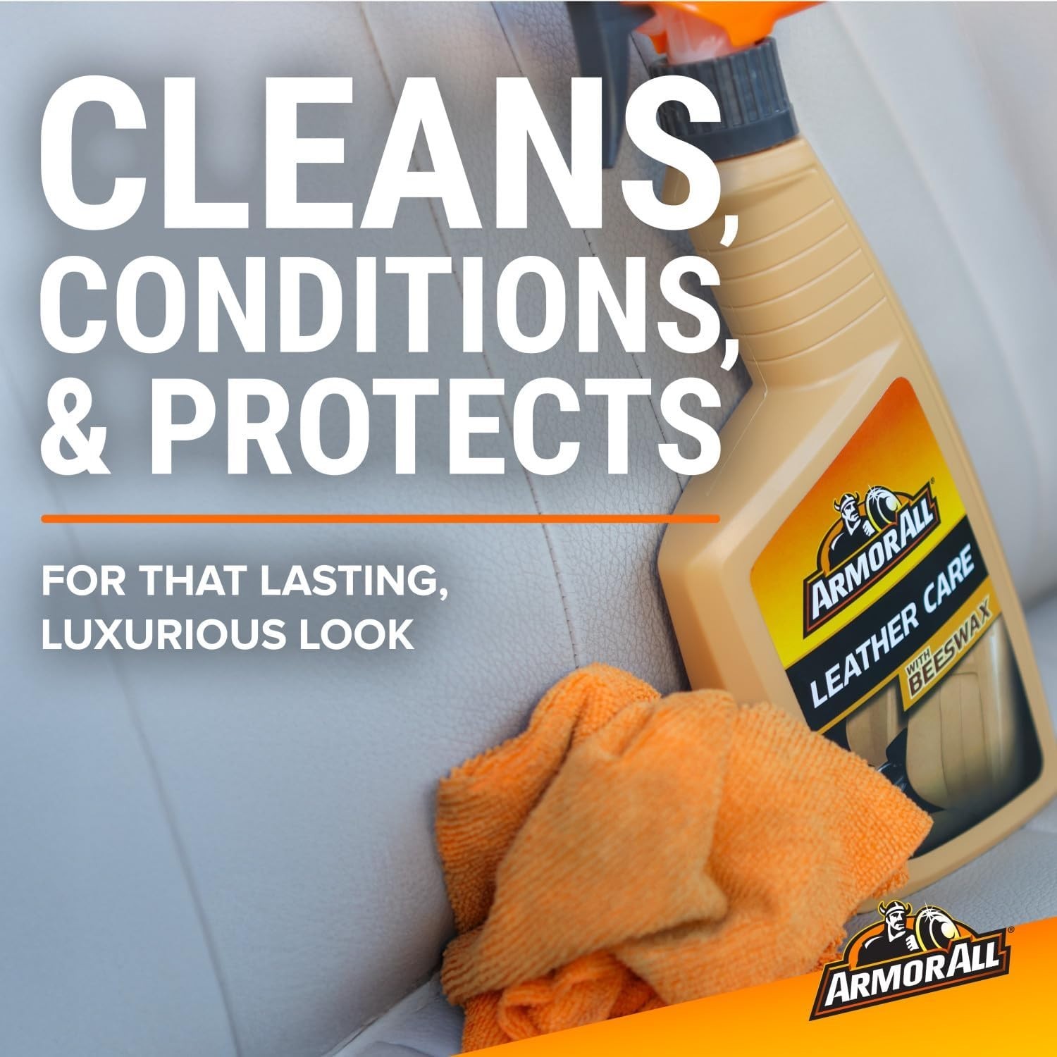 Clean, Condition & Protect Leather – 16 Oz Beeswax Spray for Auto Interiors