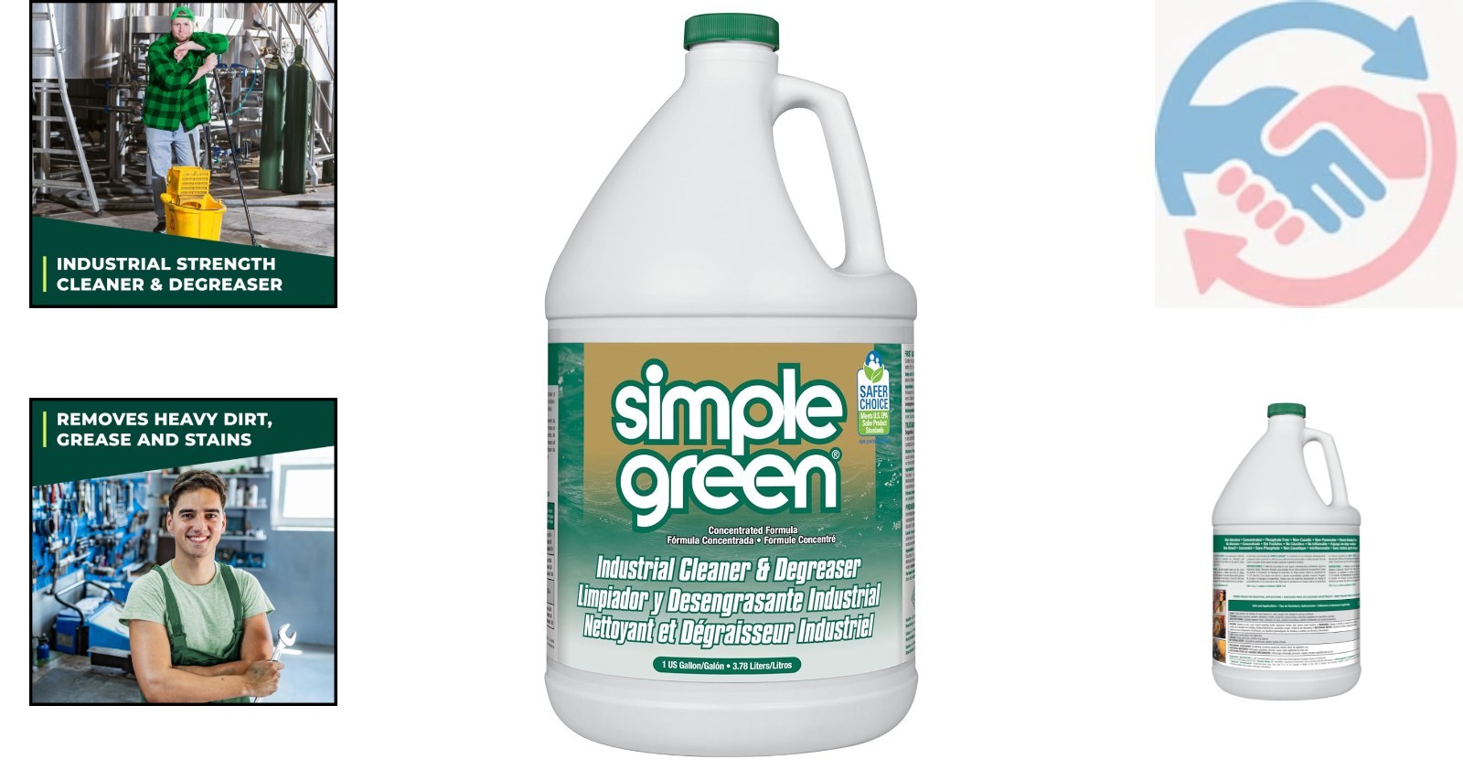Versatile Industrial Cleaner and Degreaser – Safe for Equipment & All Surfaces