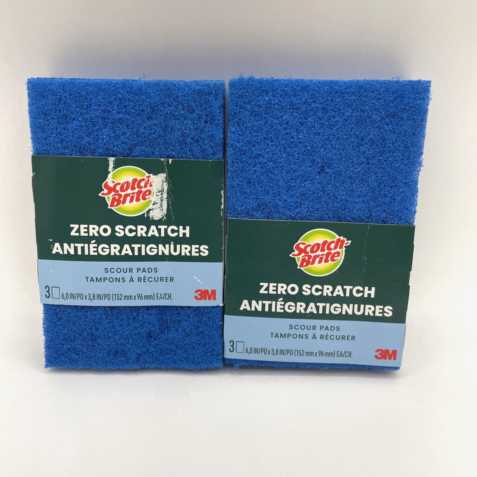 Scotch Brite Non Scratch Scour Pads 3 Pads 2 Pack