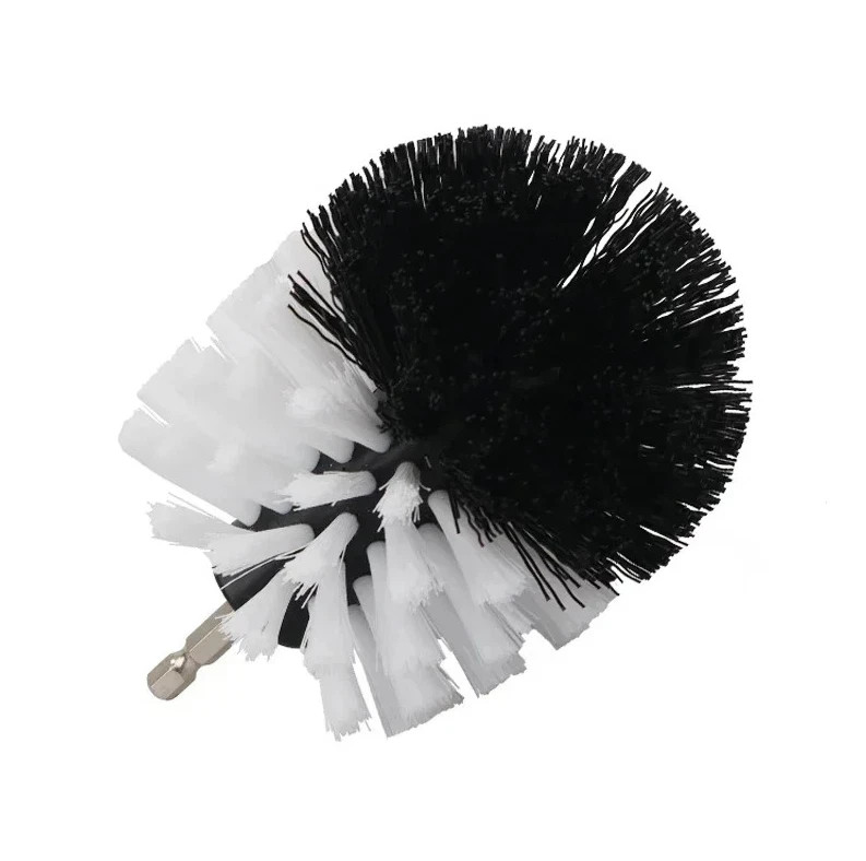 Drill Brush Power Scrubber Set 2–5in Nylon Cleaning Brushes for Bathroom Kitchen