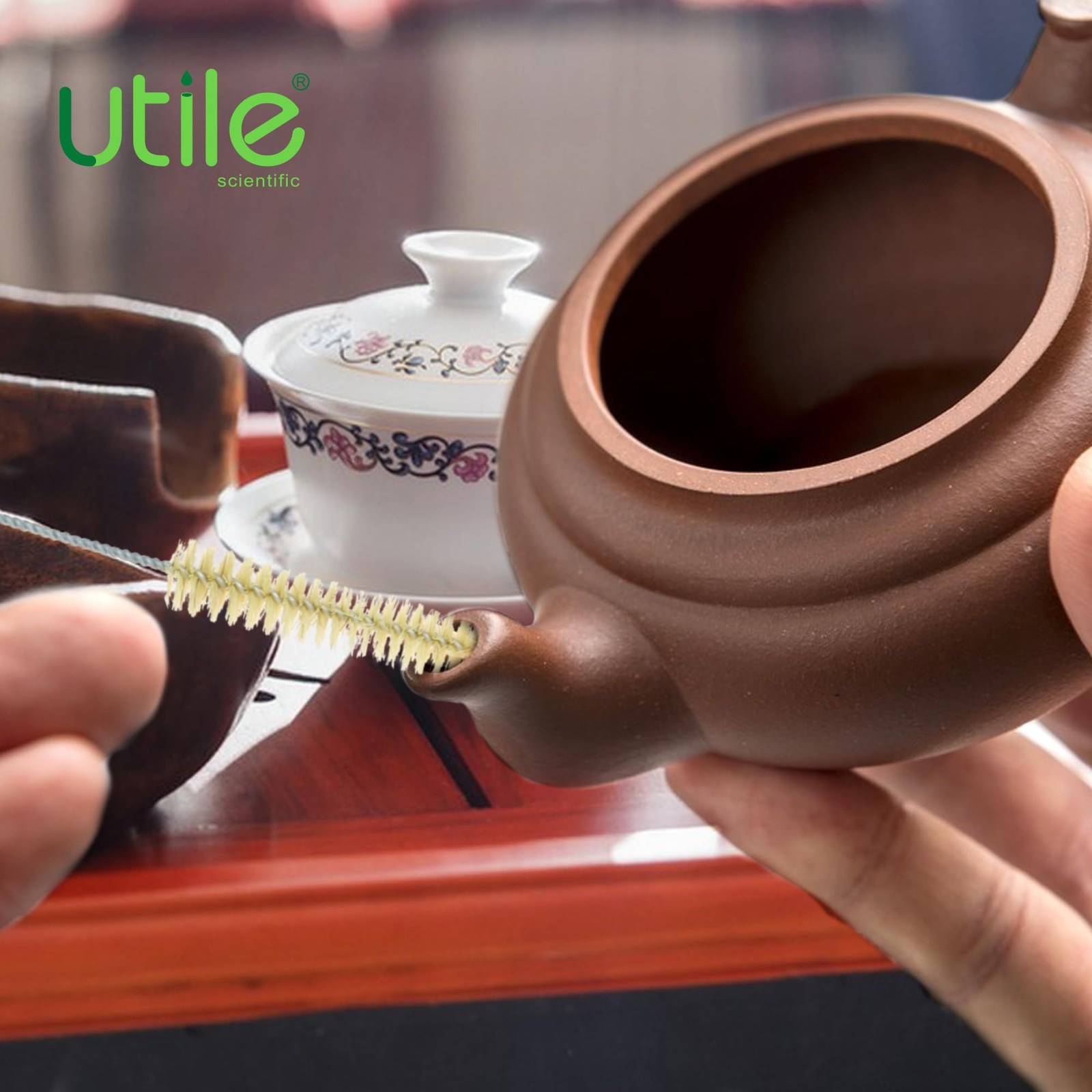 Utile 7 Pcs Lab Cleaning Brush Set 7 Sizes for Different use one Beaker Brush…