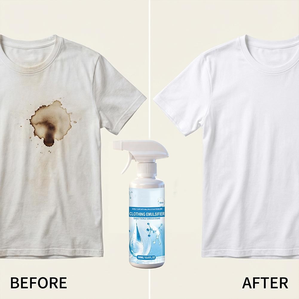 Clothing Emulsifier,Powerful Laundry Stain Remover Spray