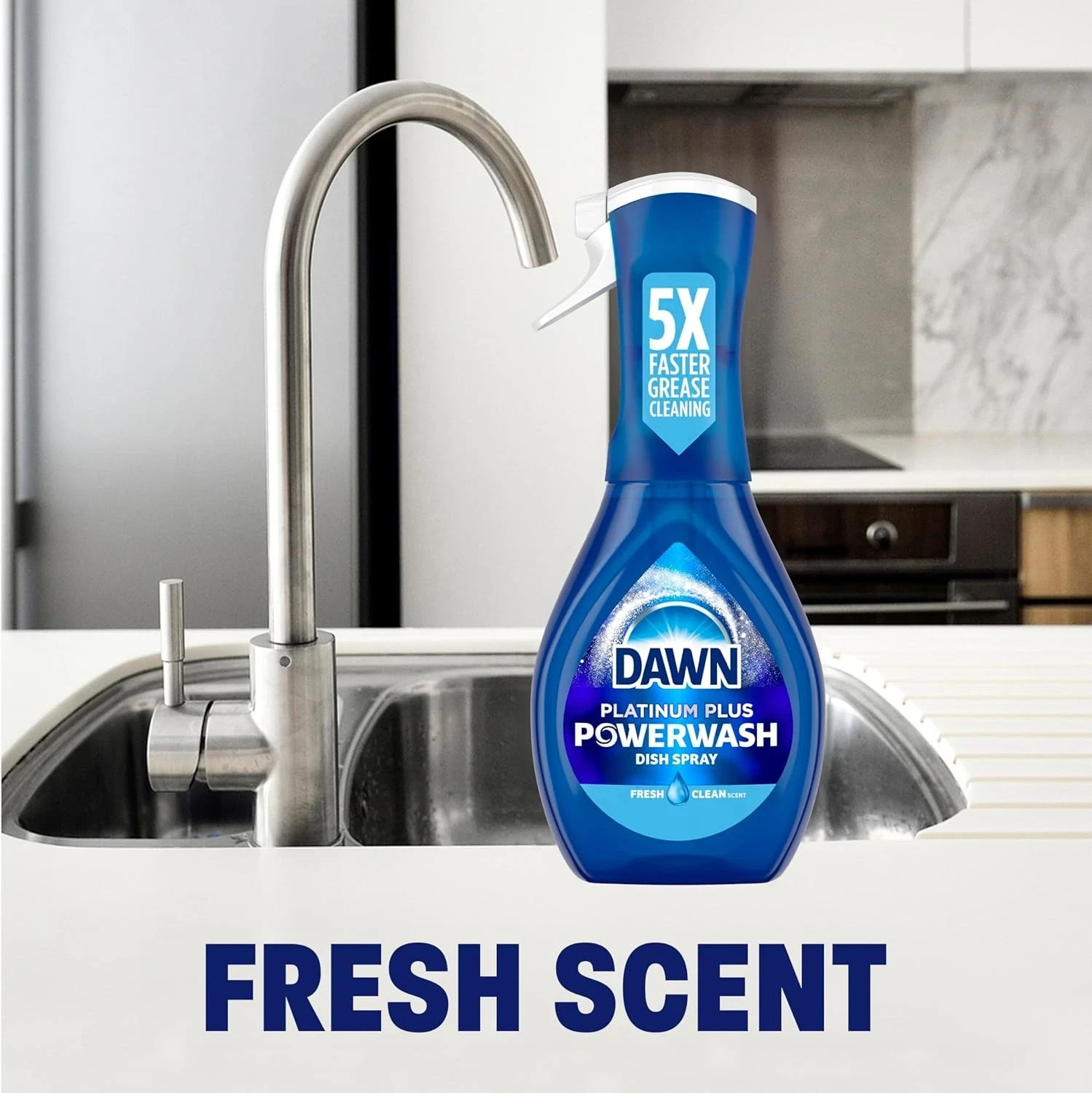 Dawn Powerwash Fresh Dish Spray, Liquid Dish Soap, Dish Soap Refill, Dish Deterg