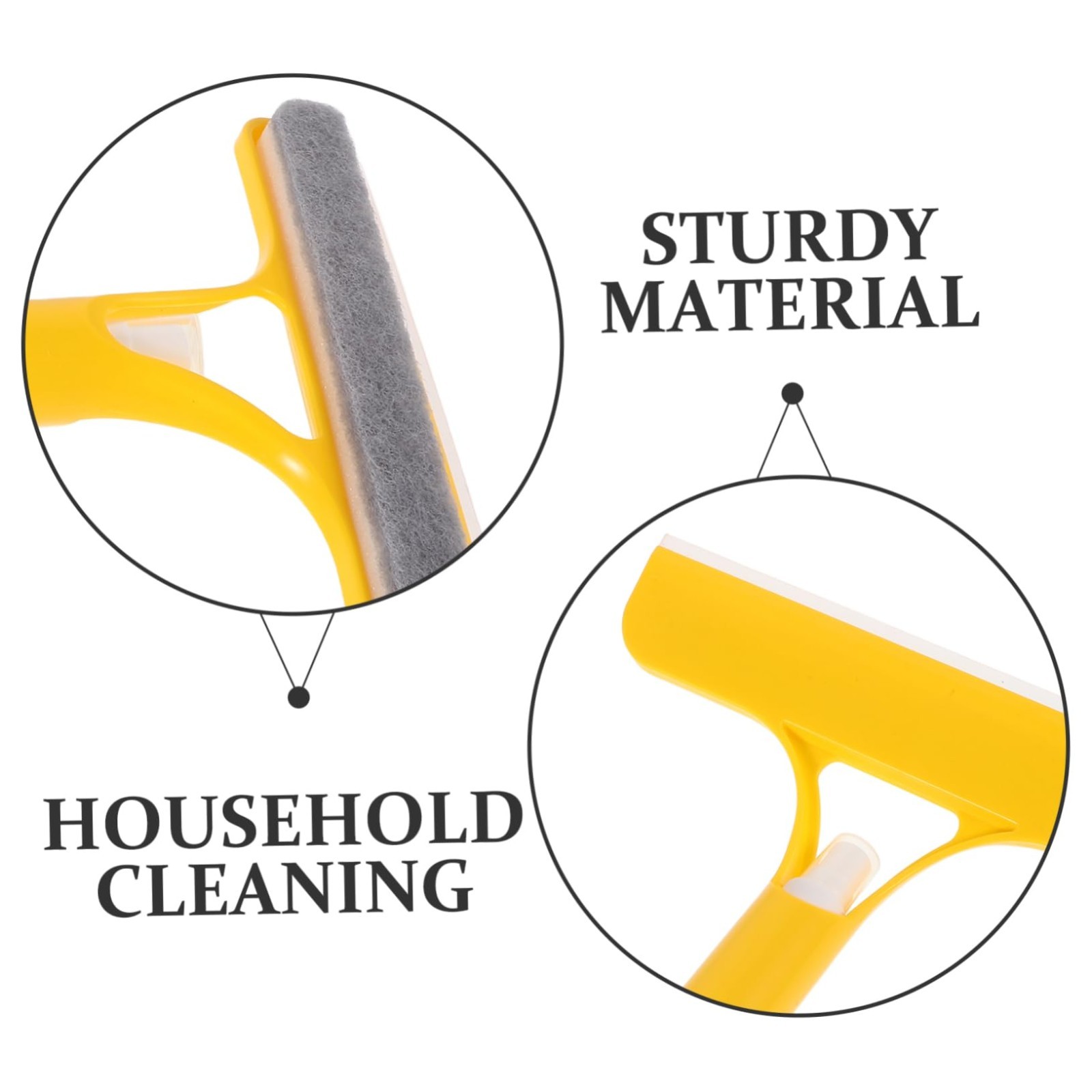 3-in-1 Glass Cleaning Multi-Tool – Spray-Equipped Window Scraper & Cleaner