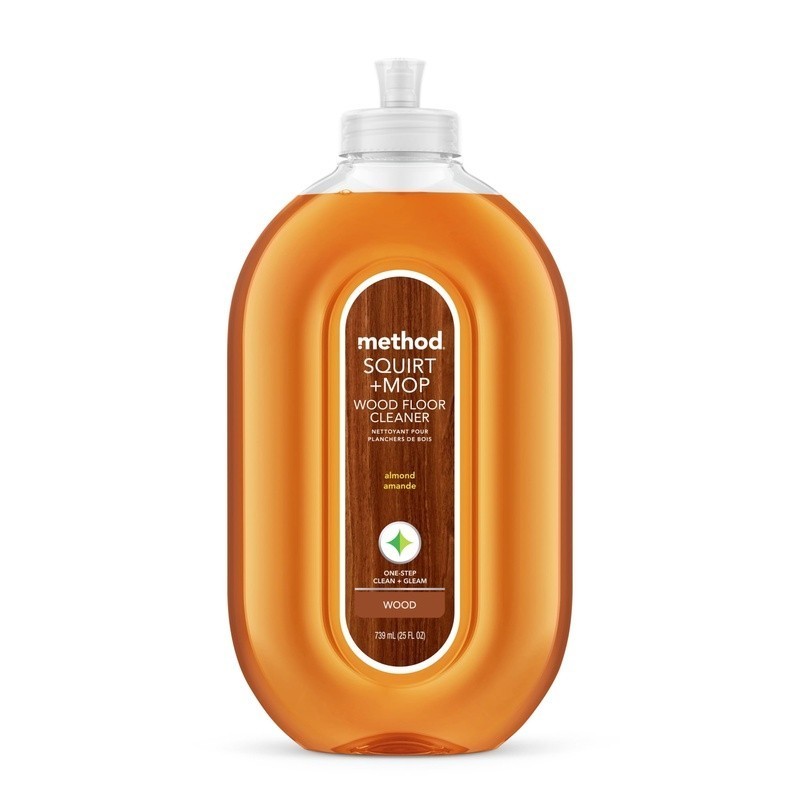 Almond Scented Hardwood Floor Cleaner No Rinse Eco-Friendly Spray 25oz New