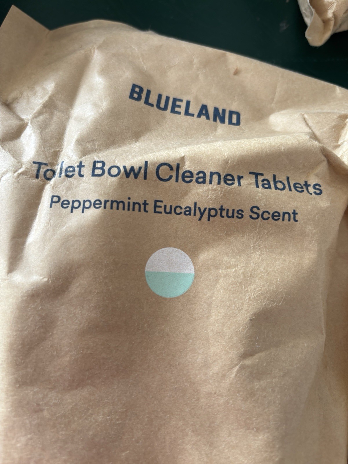 Blueland Toilet Bowl Cleaner Tablets Peppermint Eucalyptus, 14ct, Septic Safe