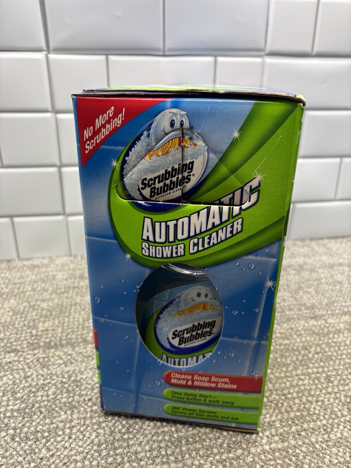 Scrubbing Bubbles Automatic Shower Cleaner Kit W/ Dual 2 Sprayer Refills Bottles