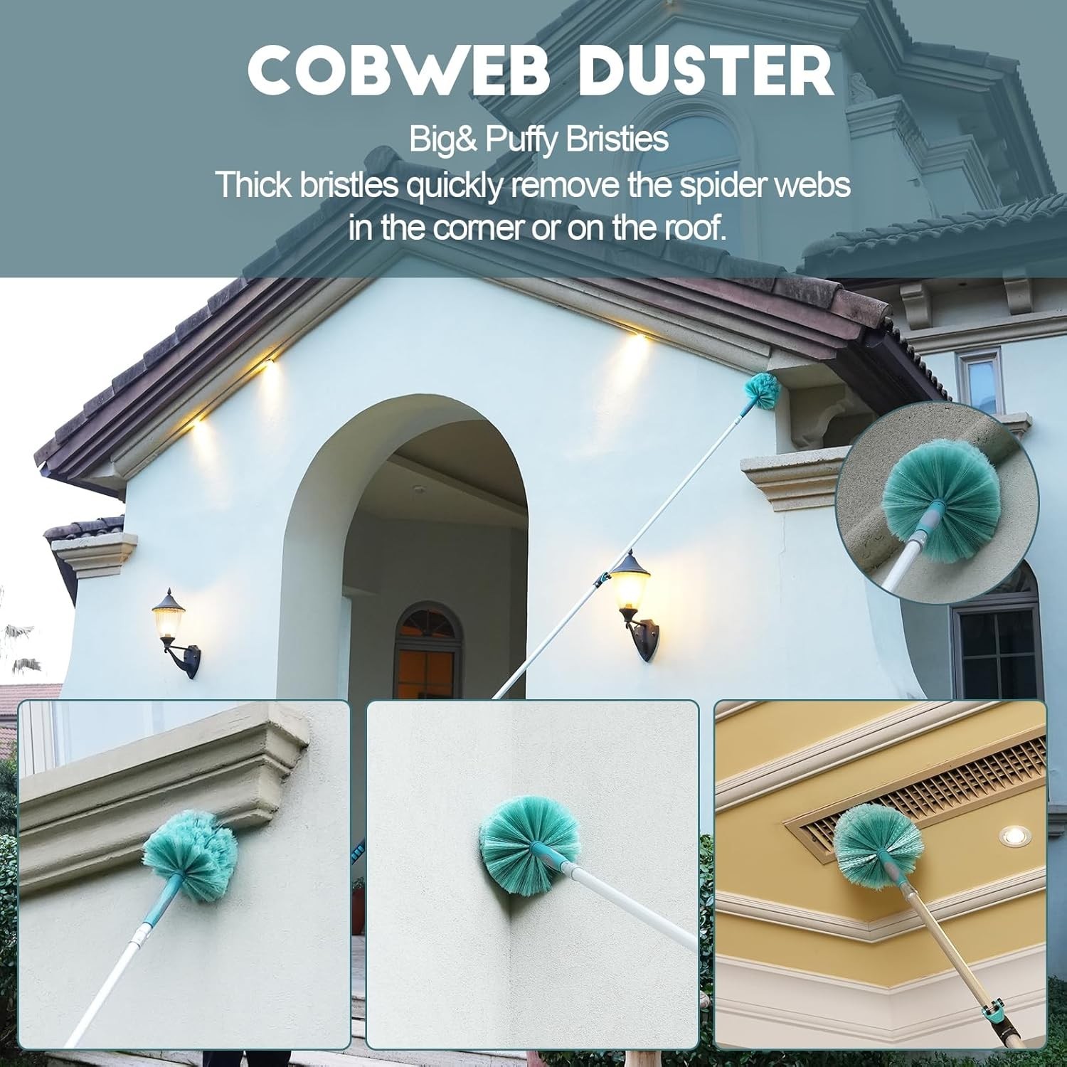 20FT High- Duster Kit with 12FT Extendable Pole – Sparkling Clean Home