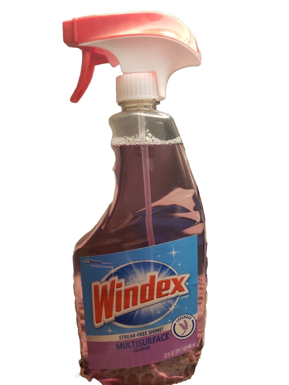 Windex Multi-Surface Cleaner Lavender &Peach Scent 23 fl oz New Hard To Find
