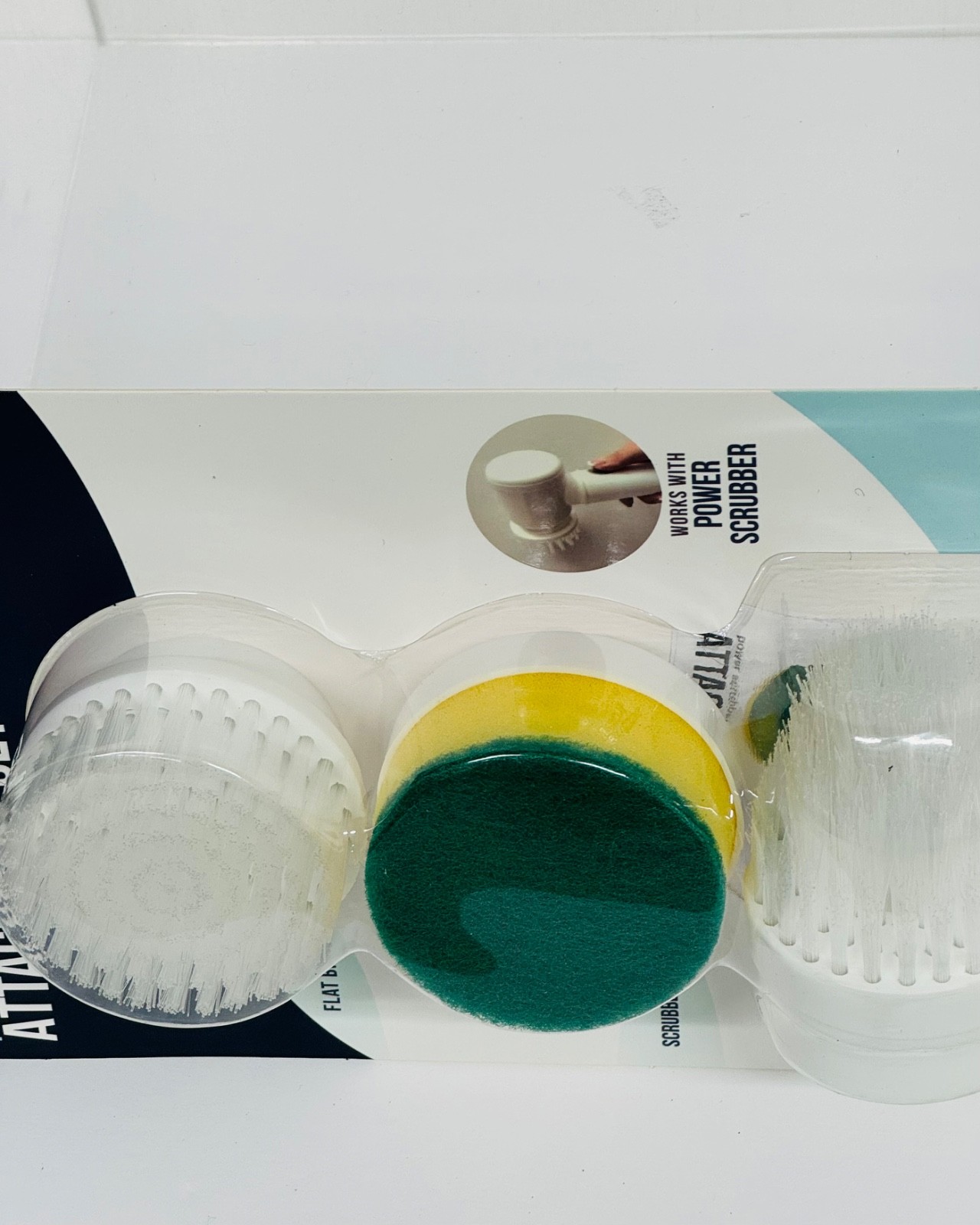Bytech Power Scrubber 3 Piece Attachment Set BY-HH-MC-104-X3 Sealed