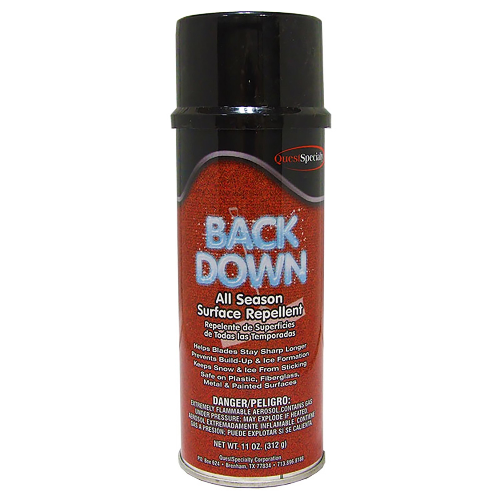 Quest Speciality 2155 Back Down All Season Surface Repellent 11oz Aerosol
