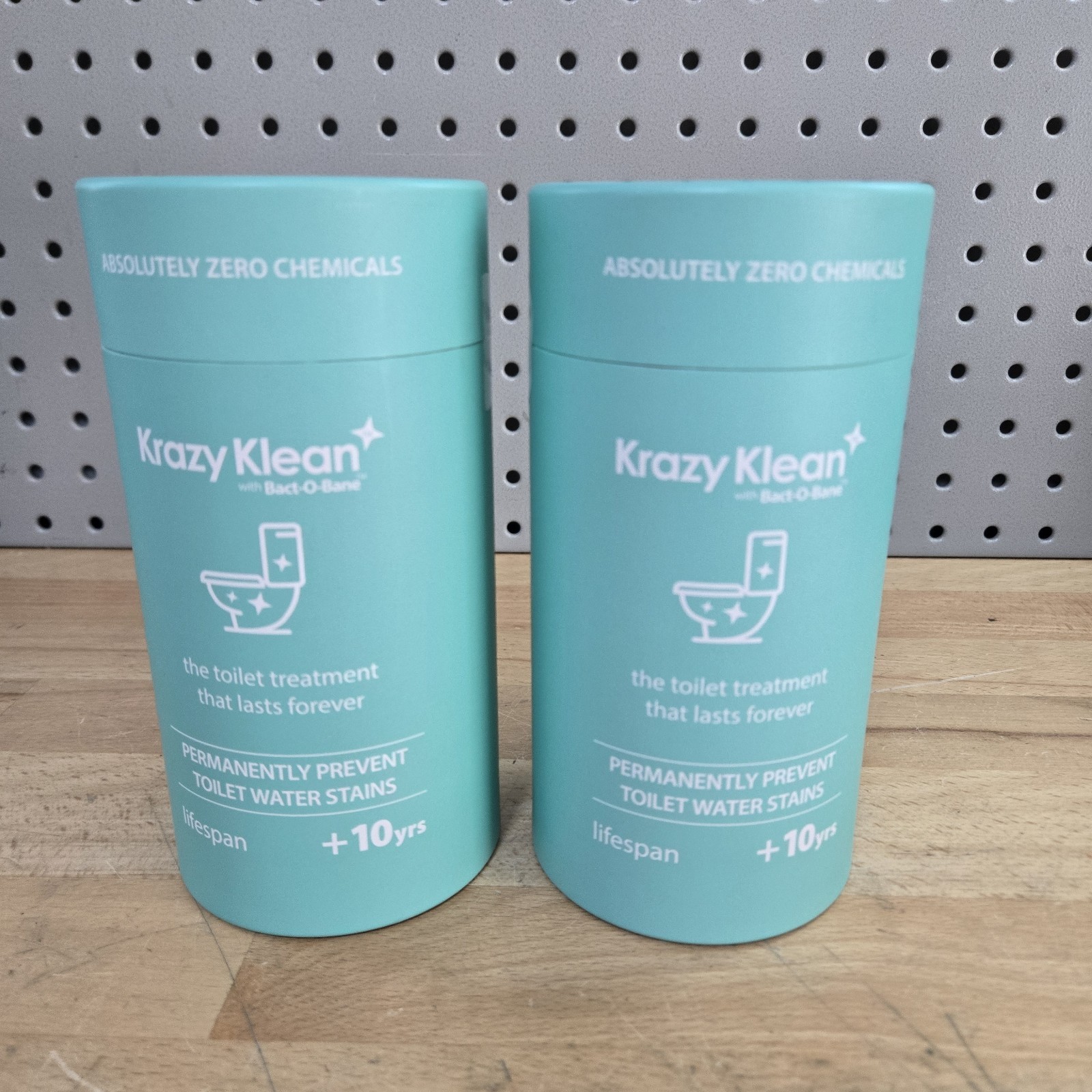Krazy Klean with Bact-O-Bane Toilet Treatment *SET OF 2 NEW SEALED*