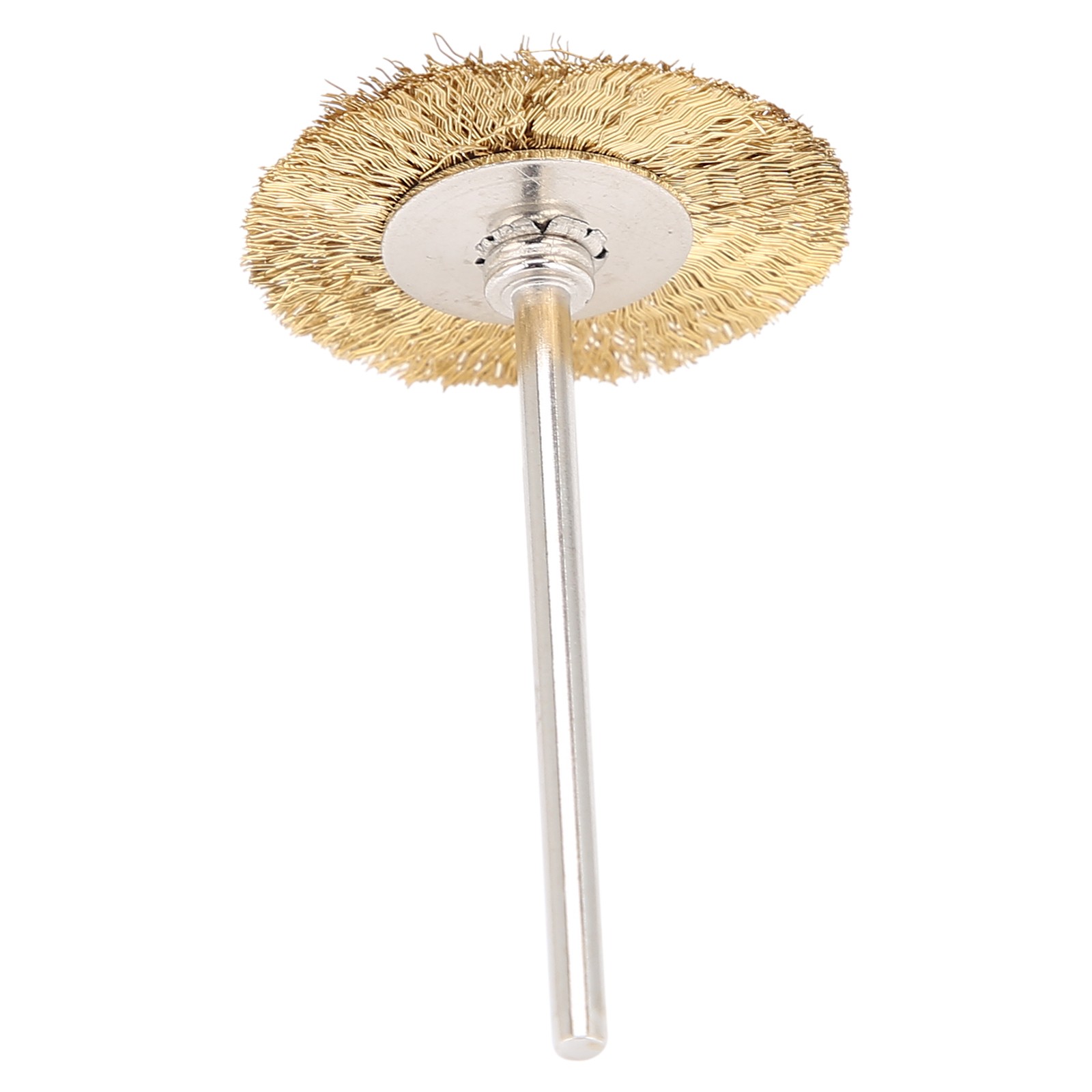 T Shaped Nail Drill Bit Cleaning Brush Brass Wire Grinding Head Cleaner Brush