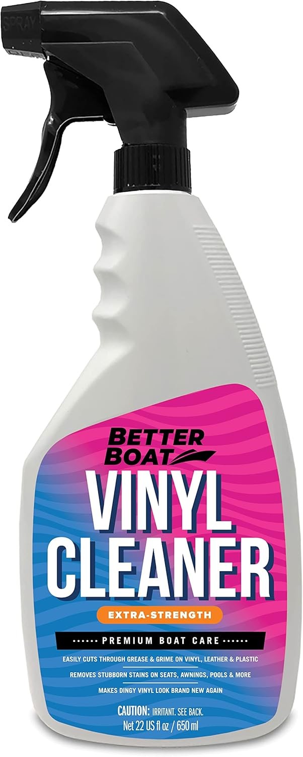 Boat Vinyl Cleaner Upholstery Marine Seat Protectant Interior Windo Outdoor