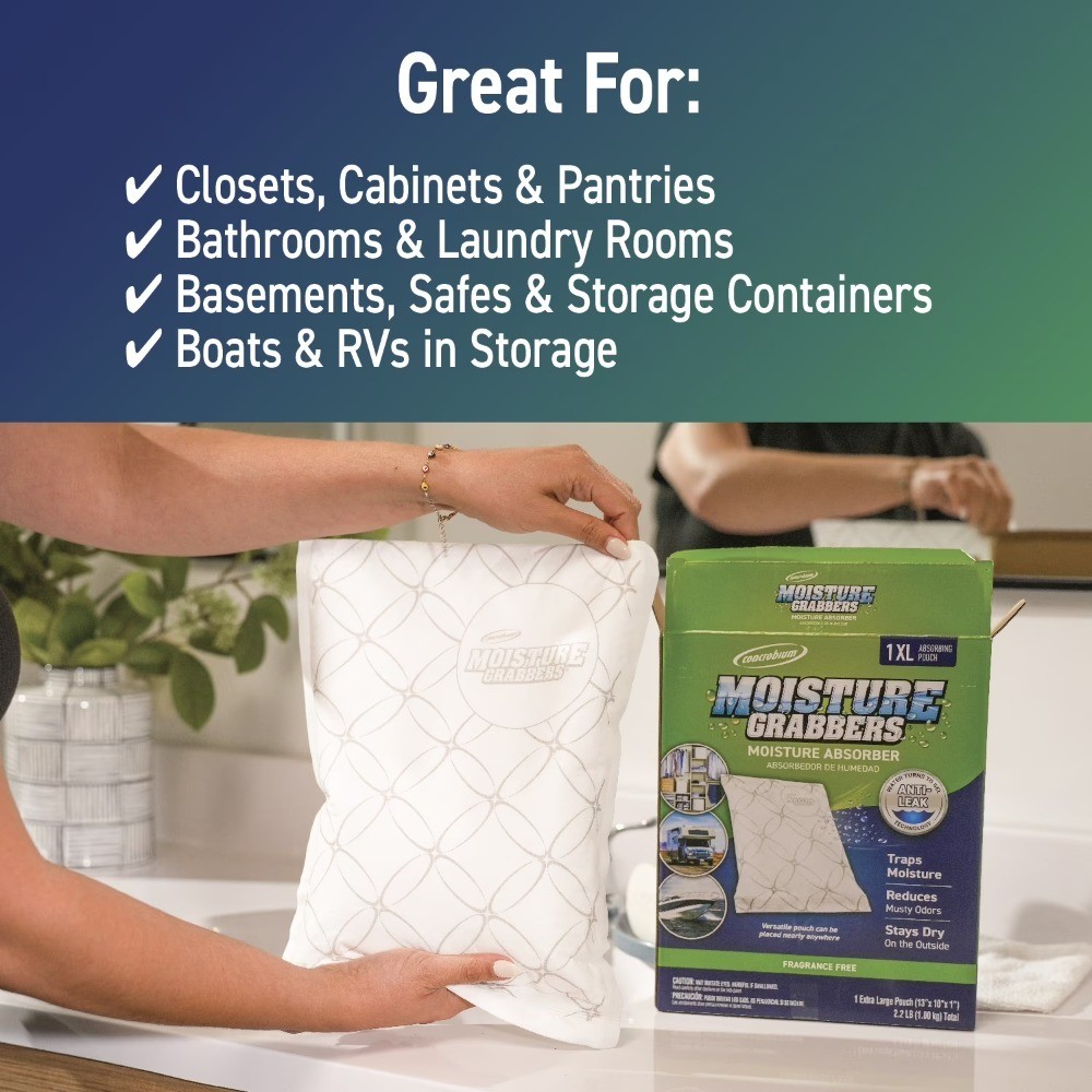 Moisture Absorbing Pouch Fragrance Free Extra Large Size