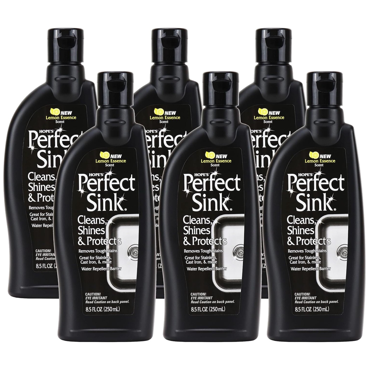 Brushed Stainless Steel Sink Polish, 8.5 oz (6 Pack)