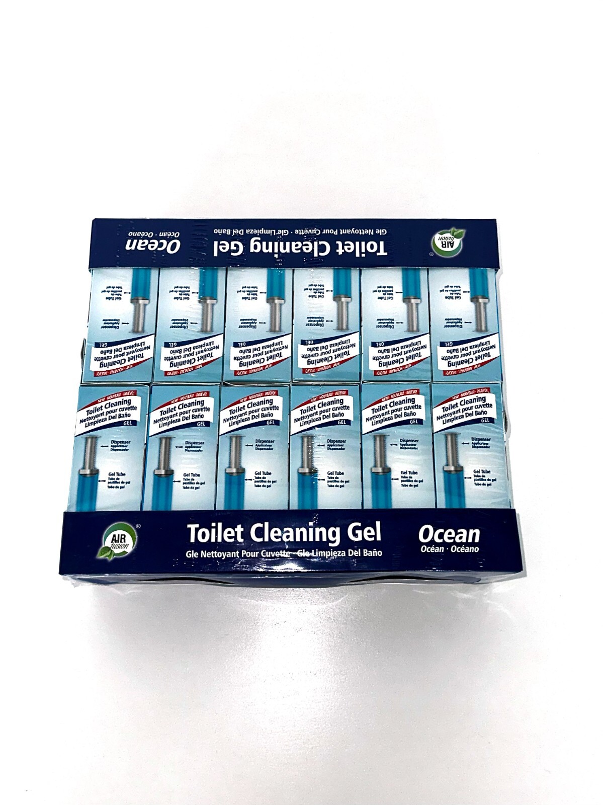 Air Fusion – Fresh Gel Toilet Bowl Cleaning Stamps Multi-Bundle (6 & 12 Pack)