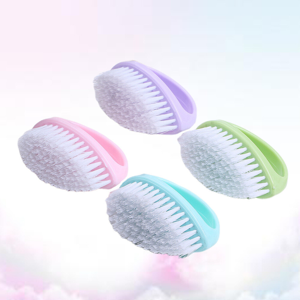 4PCS Cleaning Brush Cloth Cleaning Tool Practical Laundry Scrubbing Brushes