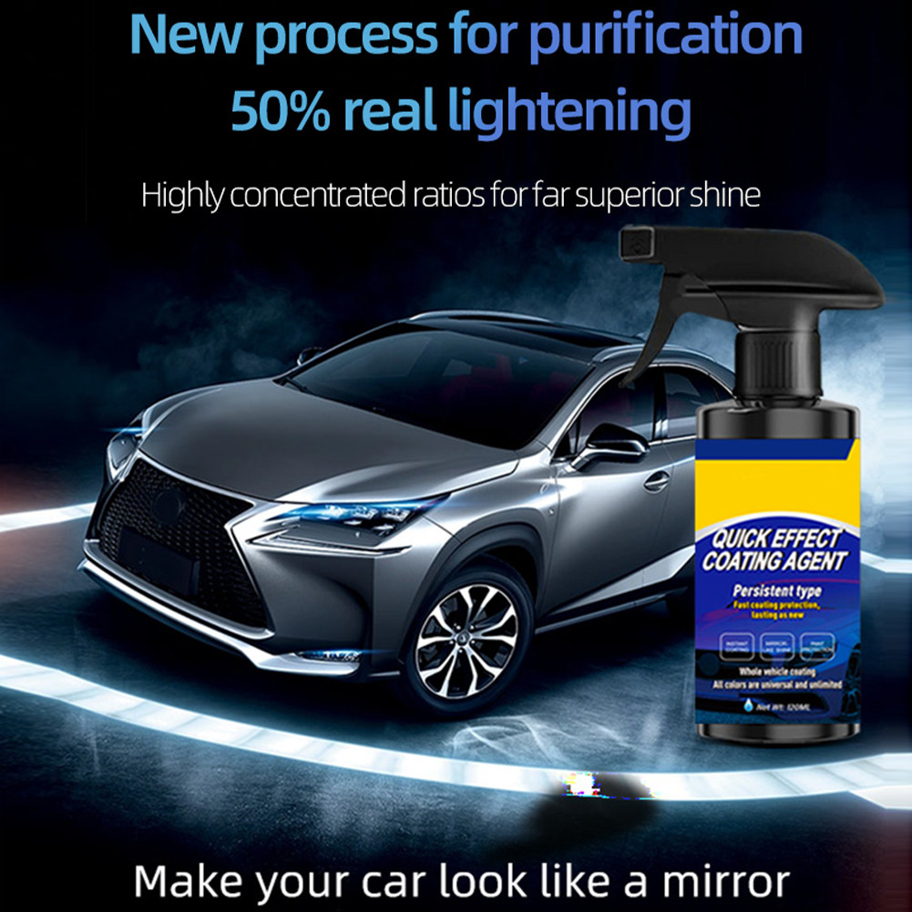 Multi-Functional Coating Renewal Agent 3 in 1 Ceramic Car Coating Spray 120ML