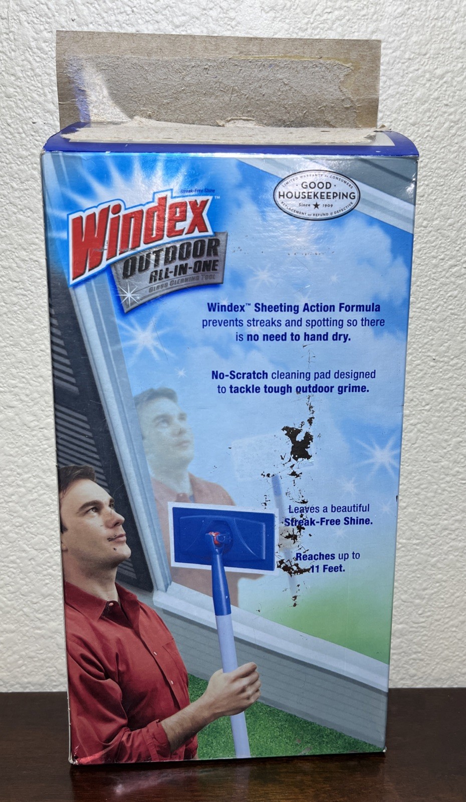 Windex Outdoor All In One Glass and Window Cleaner Tool Starter Kit