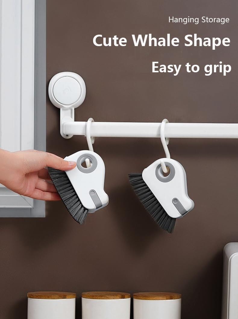 2-in-1 Cleaning Brush, Crevice Cavity Cleaning Multi-Functional Cleaning Tool