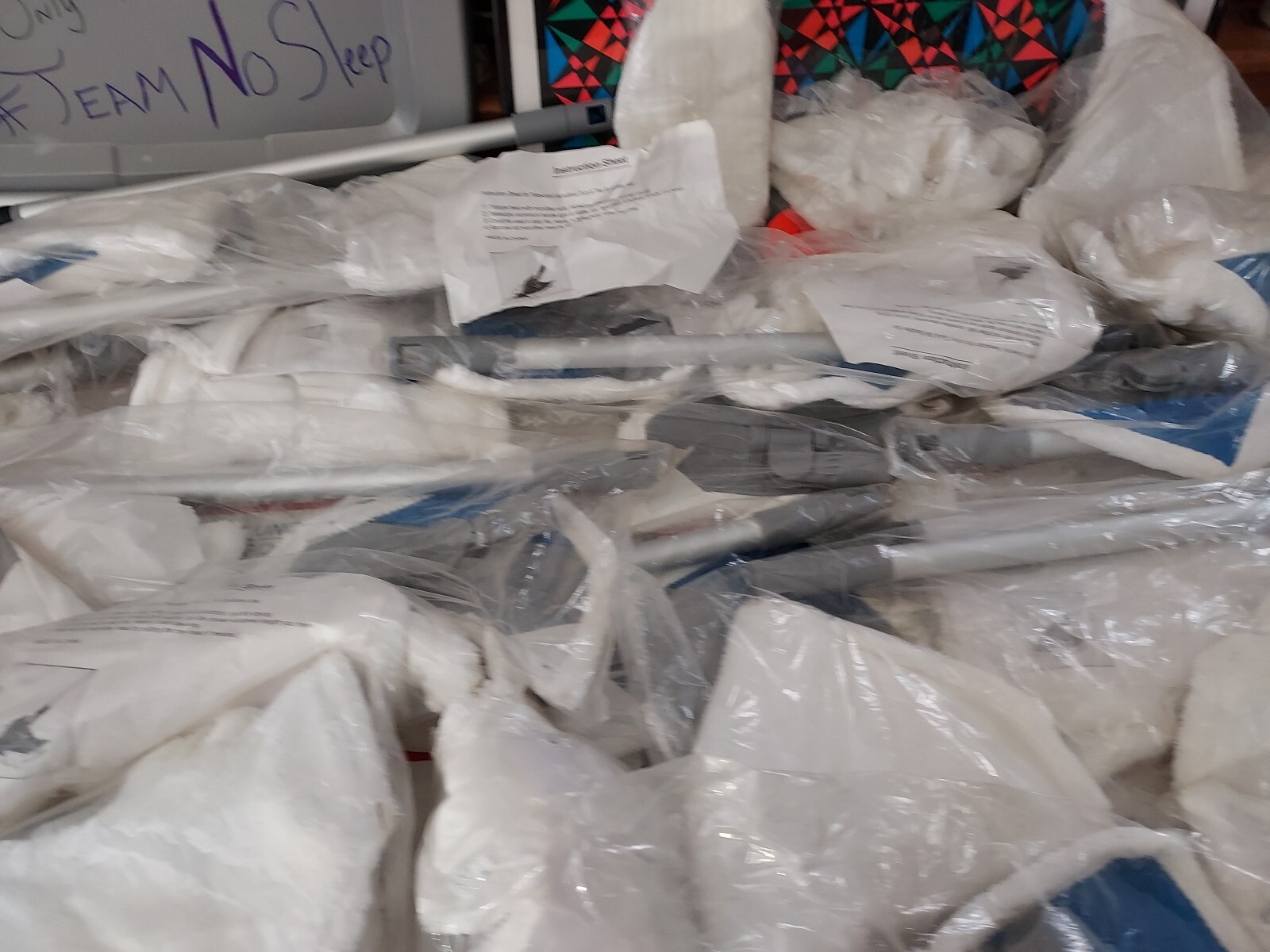 Lot Of 25 Pieces Extendable Tub And Tile Scrubber + Heads See Photos T3#79