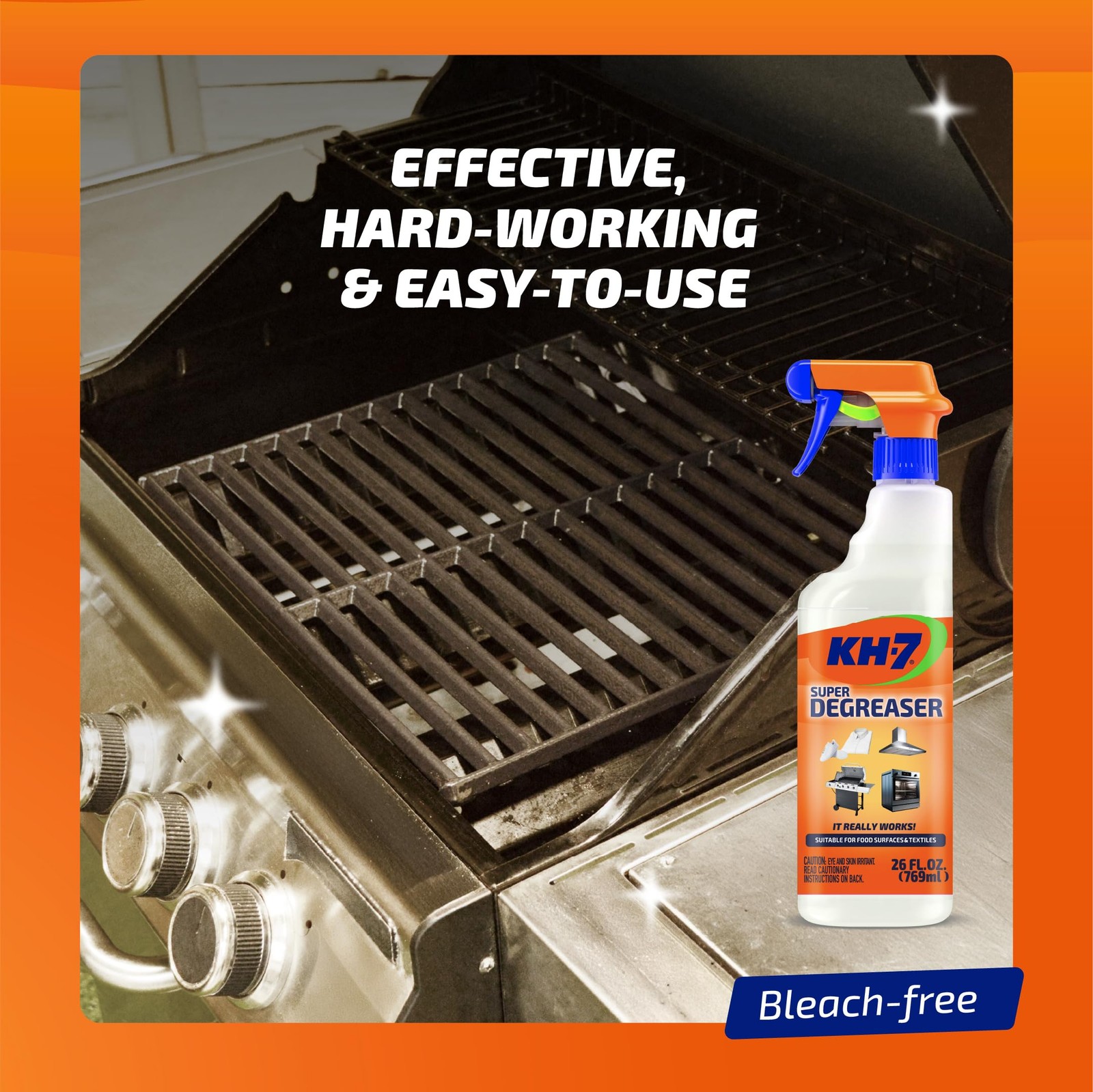 KH-7 Super Degreaser Multipurpose Cleaning Spray: The Heavy Duty All Purpose …